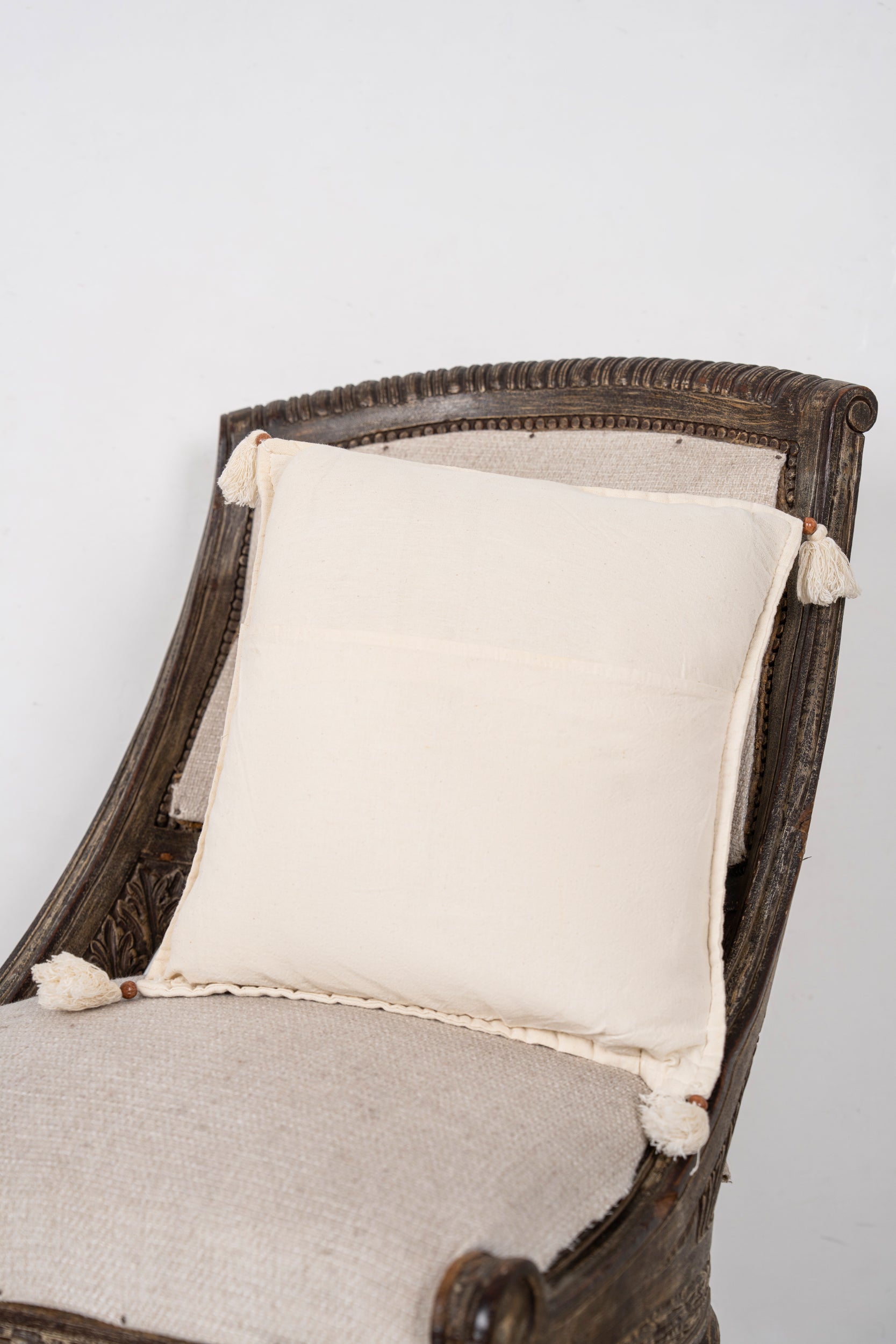 Vintage Embroidered Cushion 1'4" x 1'3"