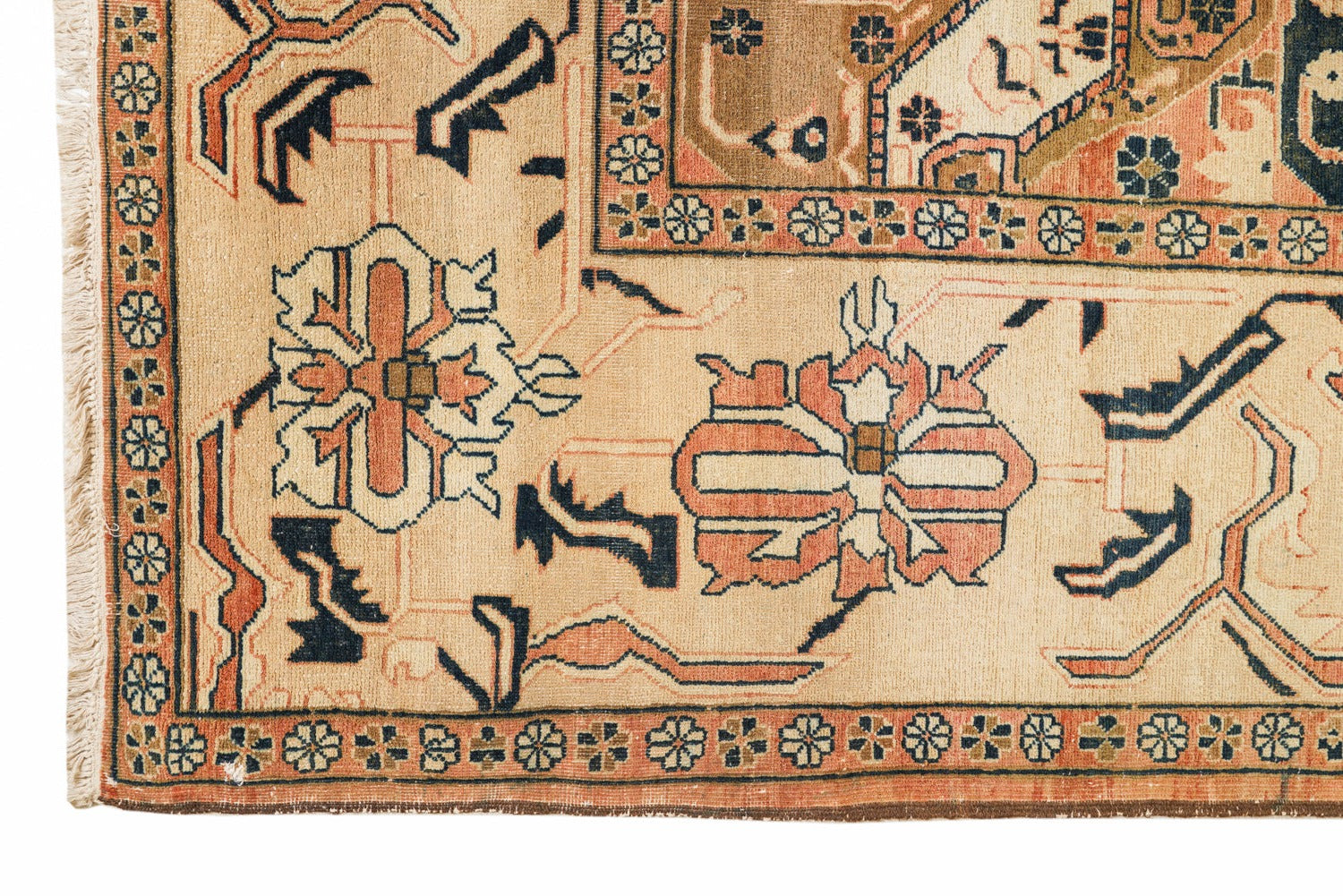 Modern Afghan Boteh Rug 10'10" x 9'2"