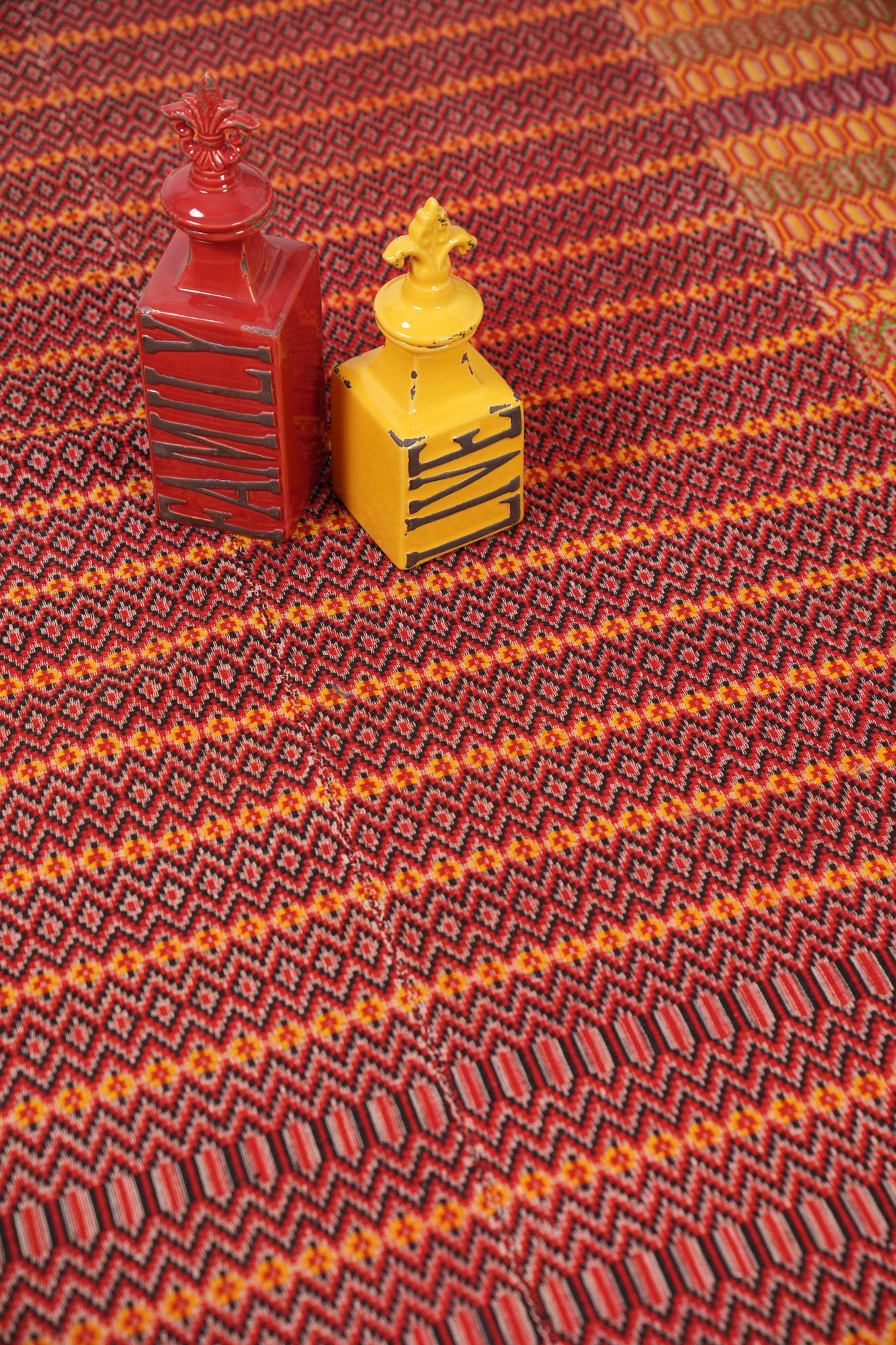 Vintage Scandinavian Textile 7' x 5'