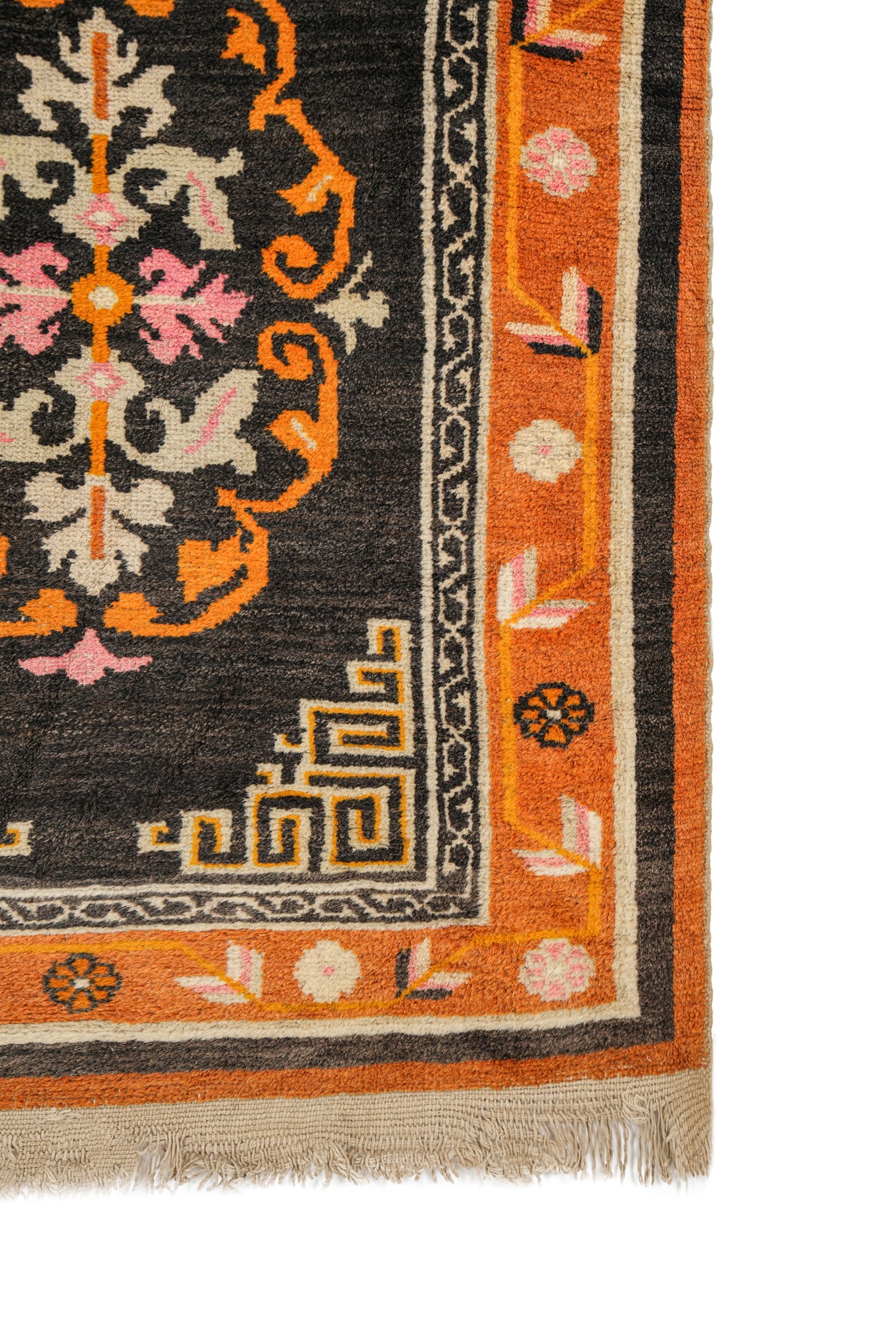 Vintage Tibetan Rug 5'2" x 2'9"