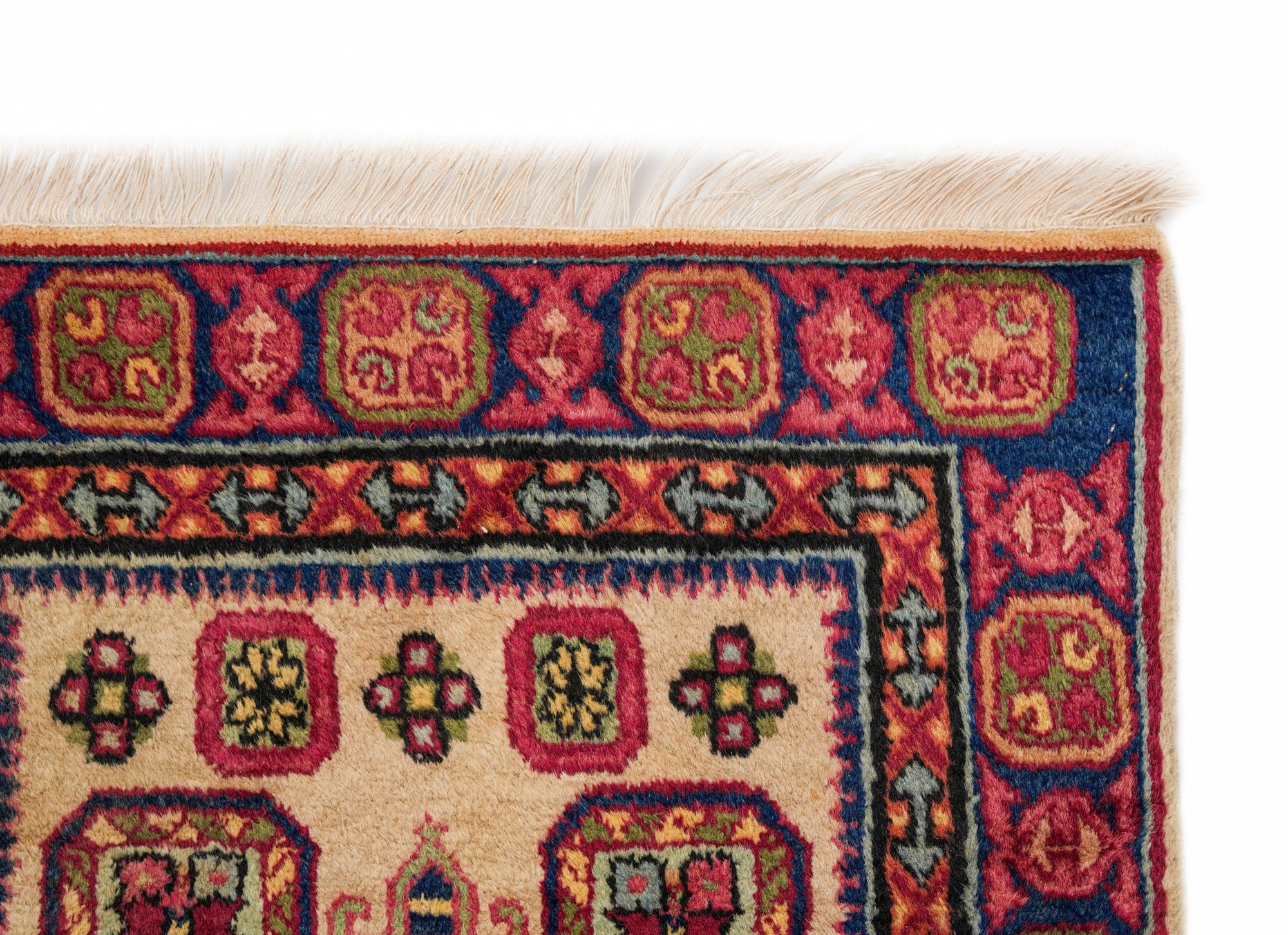 Vintage Khotan Runner Rug 9'8" x 2'3"