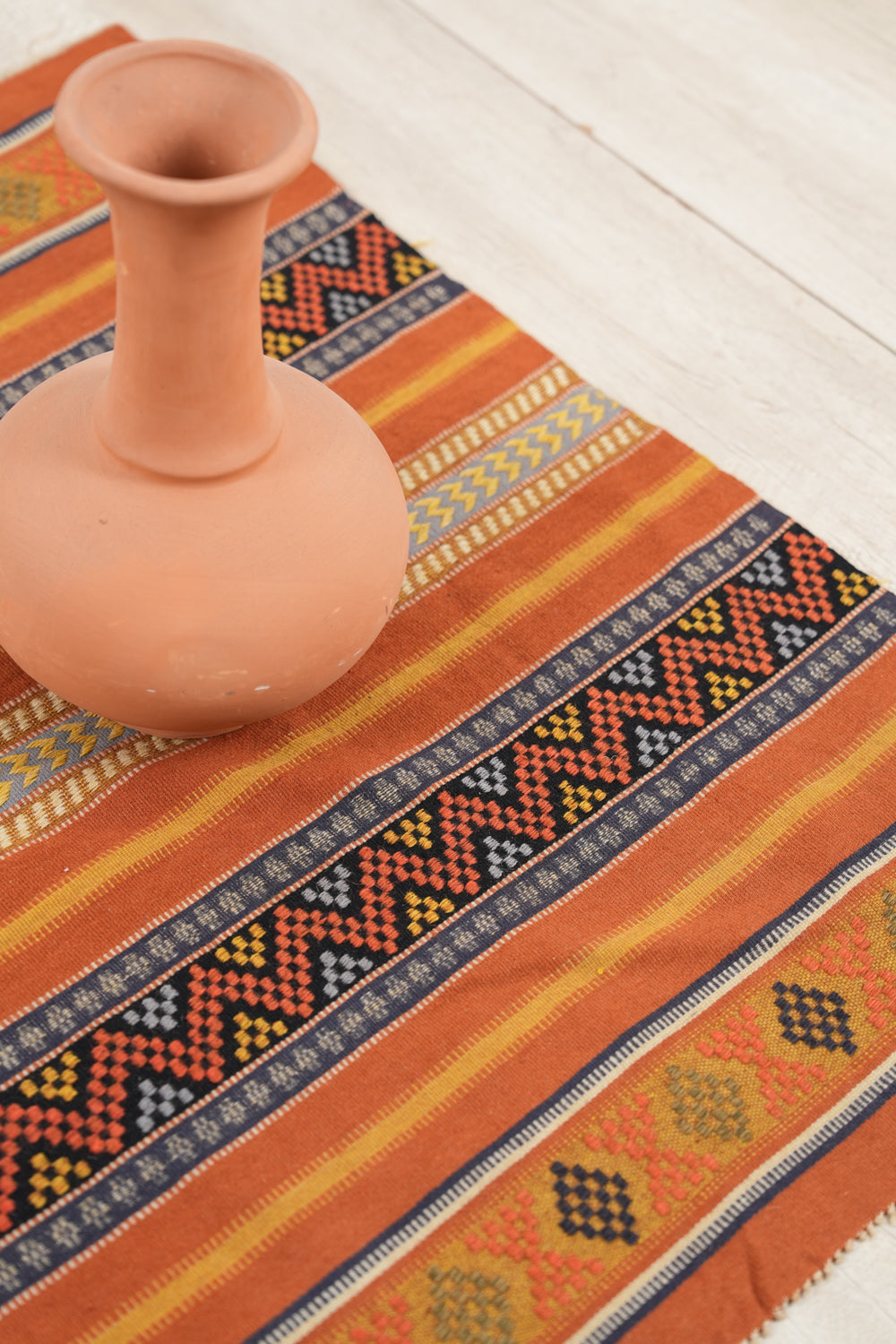 Vintage Scandinavian Embroidery 3' x 2'