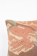 Vintage Turkish Kilim cushion 2'3" x 2'4"