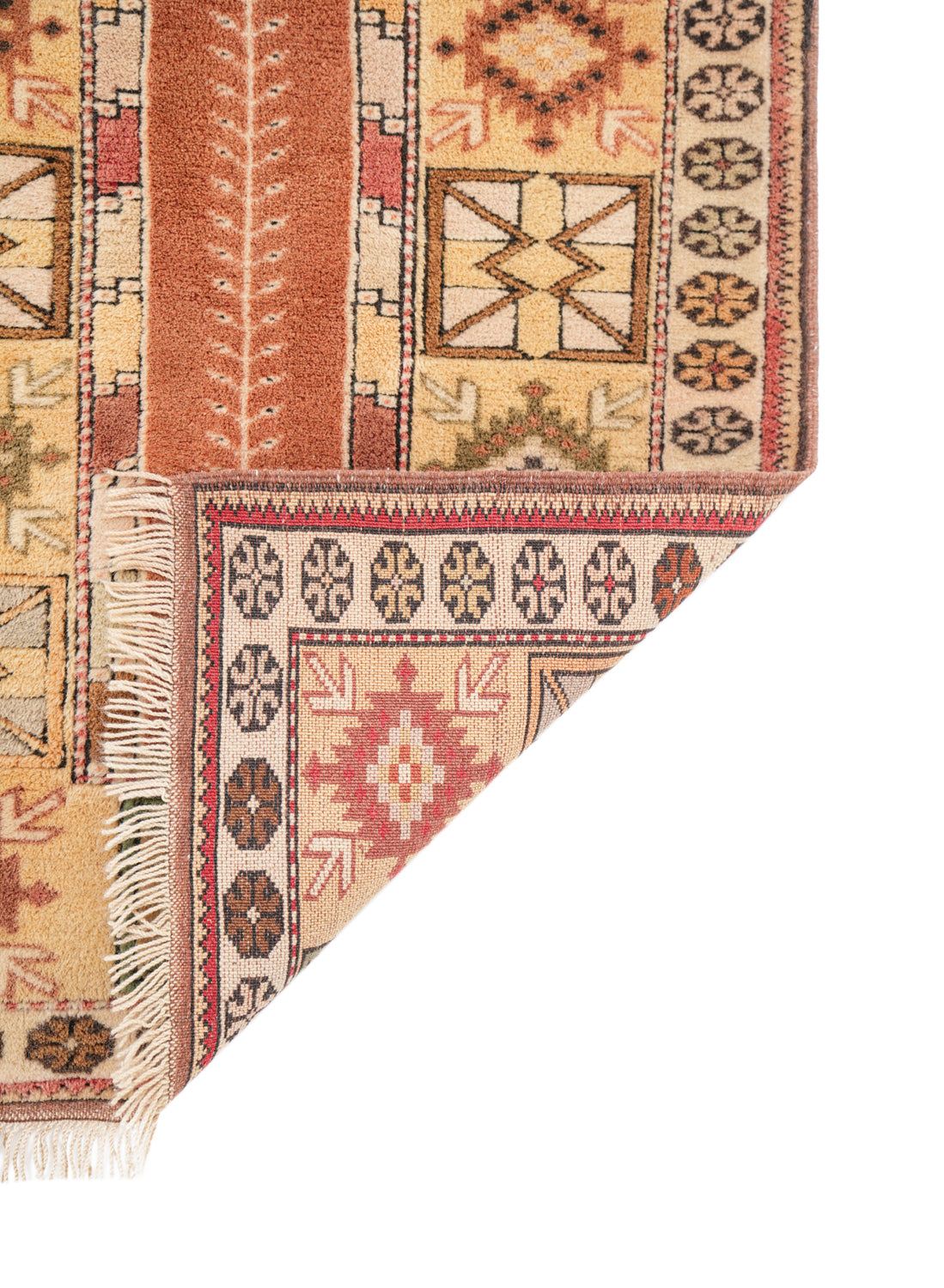Vintage Turkish Melas Rug 4'5" x 3'