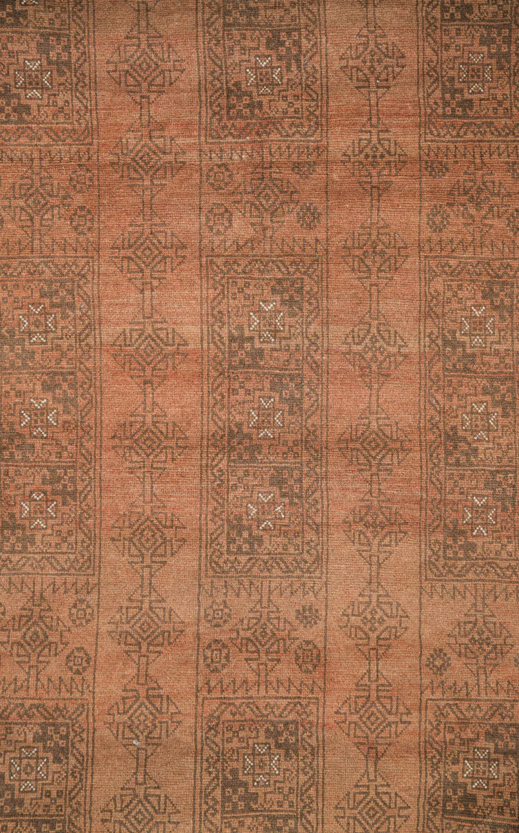 Vintage Turkmen Rug 10' x 7'