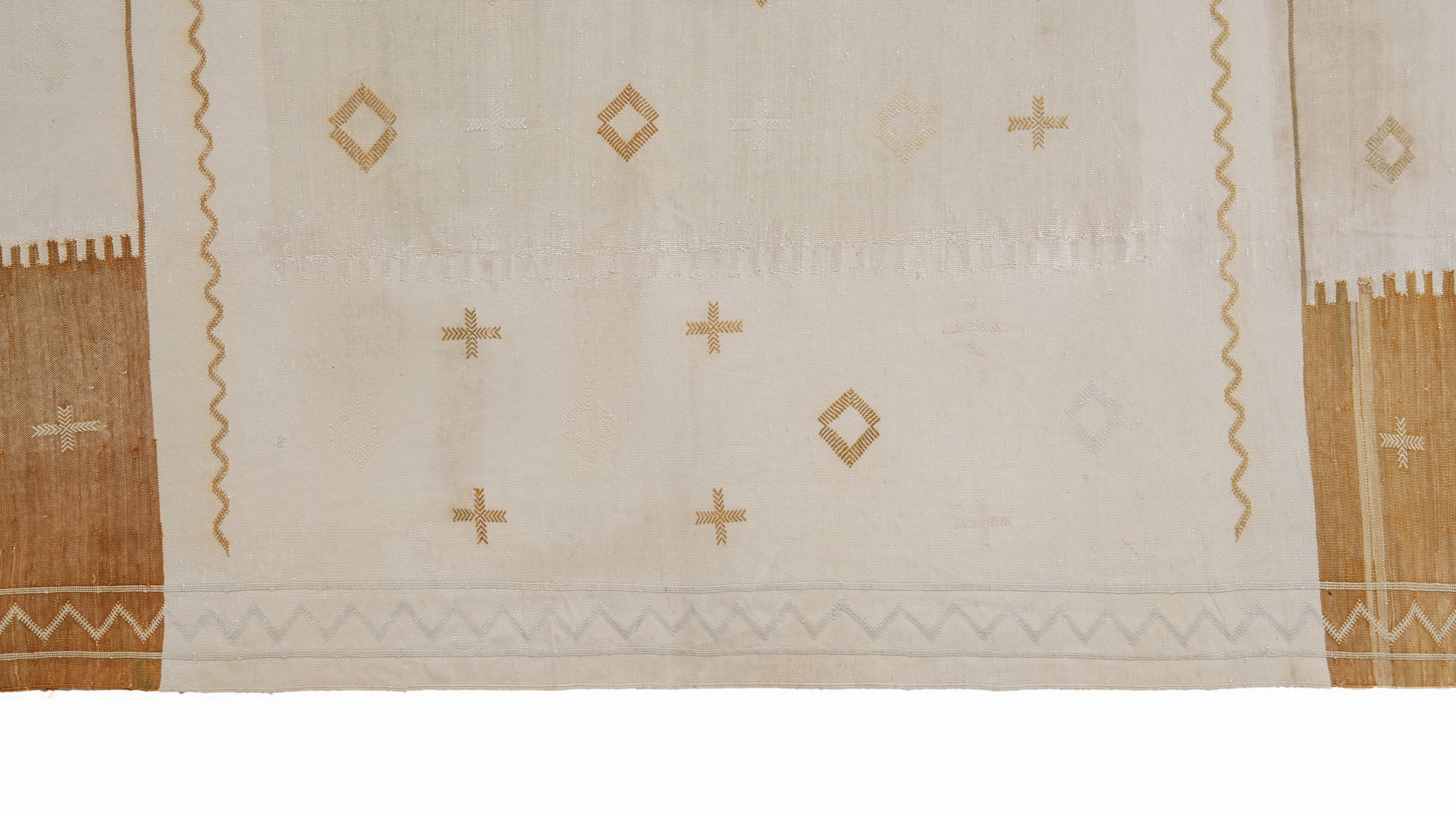 Vintage Moroccan sabra Kilim 9'2" x 5'5"