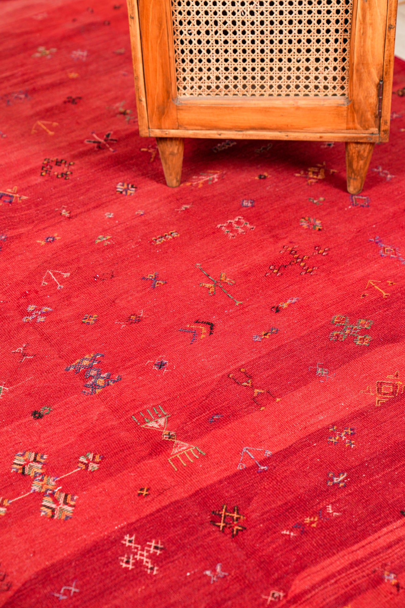 Vintage Moroccan tribal Kilim 10' x 6'5"