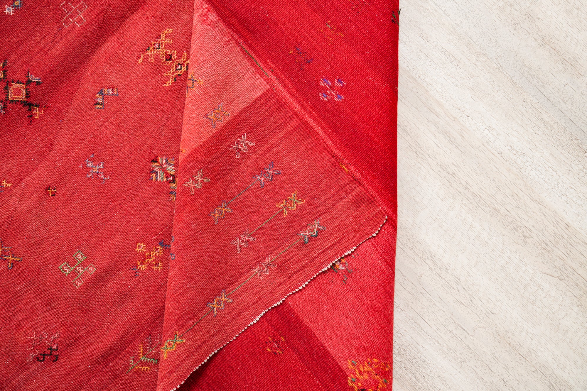 Vintage Moroccan tribal Kilim 10' x 6'5"