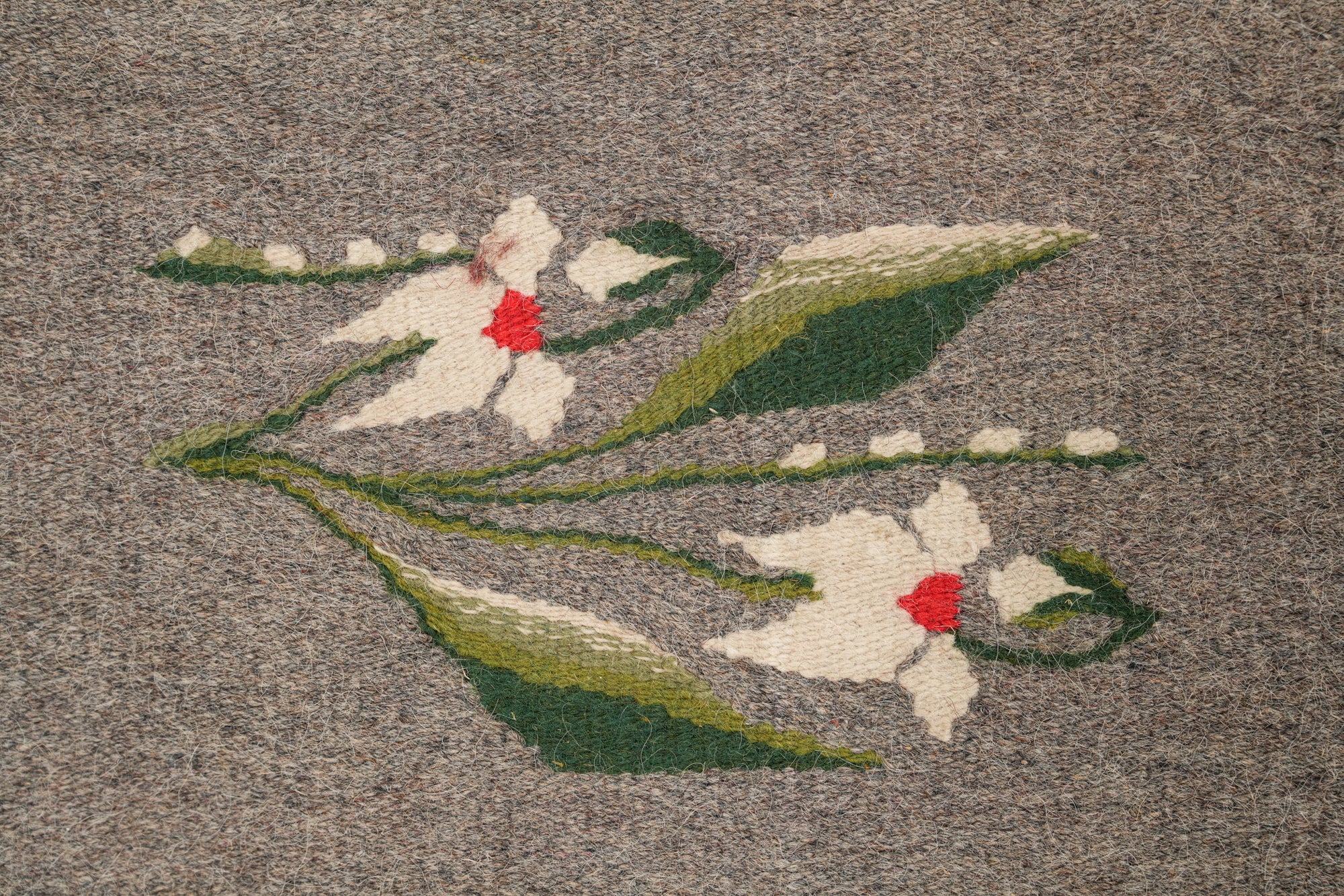 Vintage European Oltenia kilim 3'3" x 1'9"