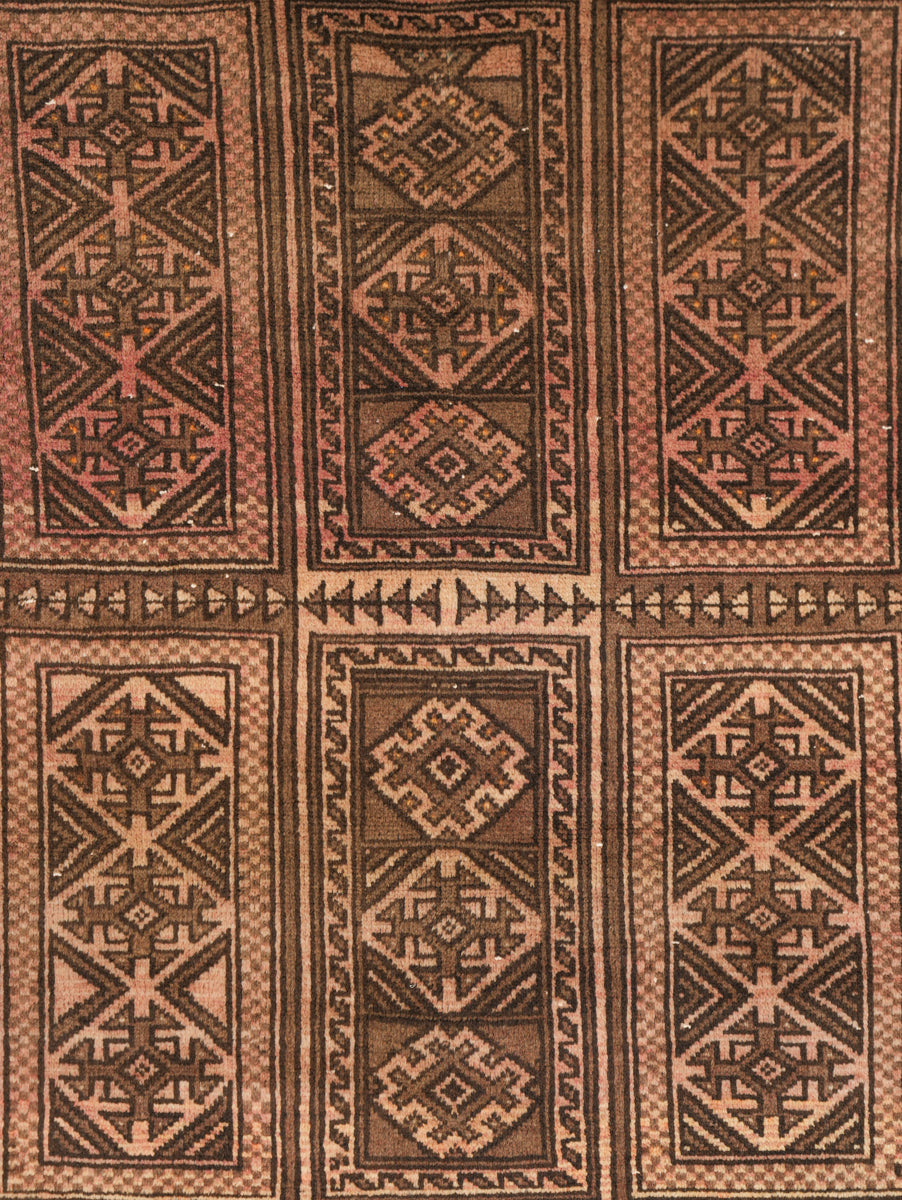 Vintage Baloch Rug 7' x 4'