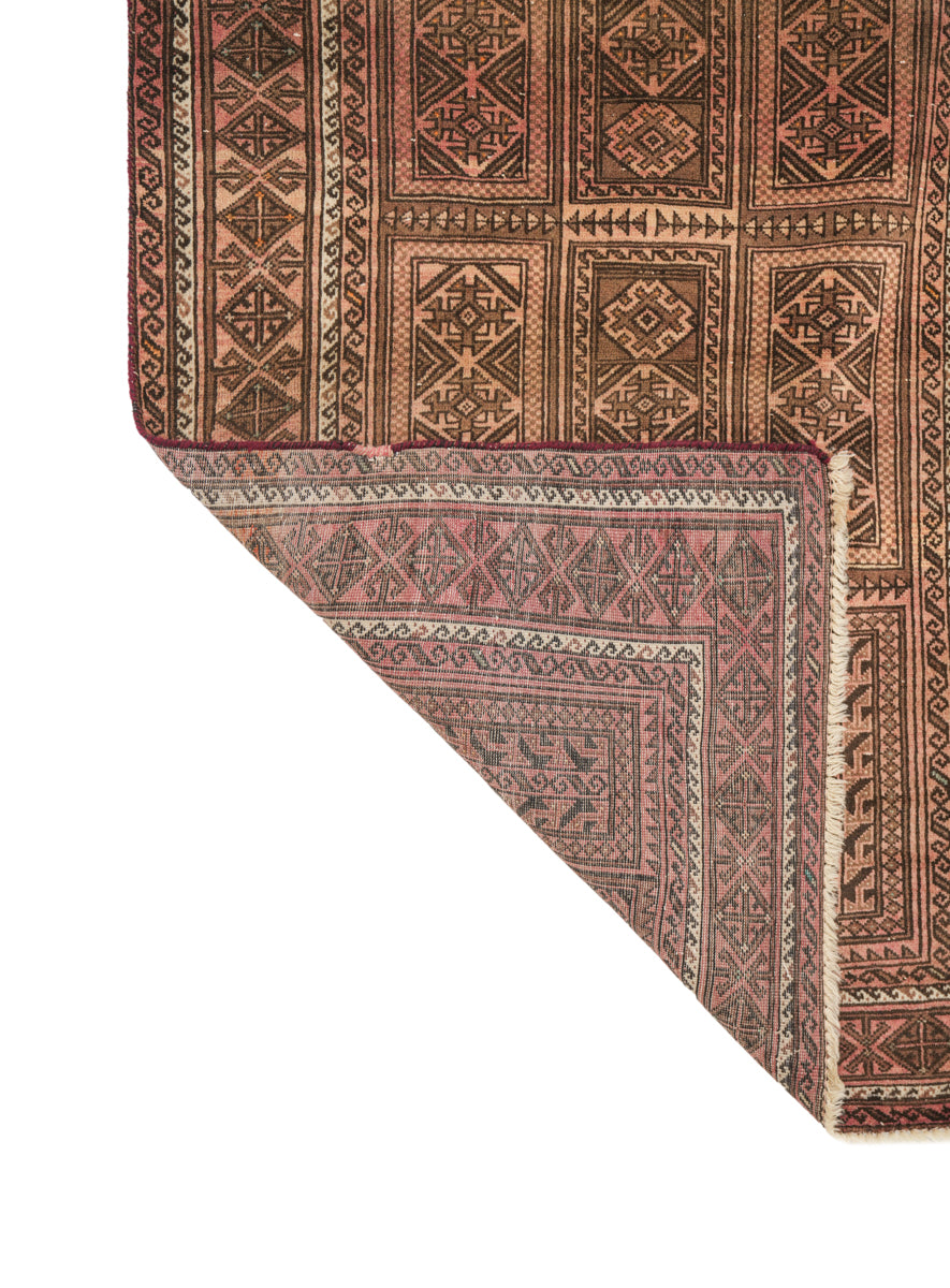 Vintage Baloch Rug 7' x 4'
