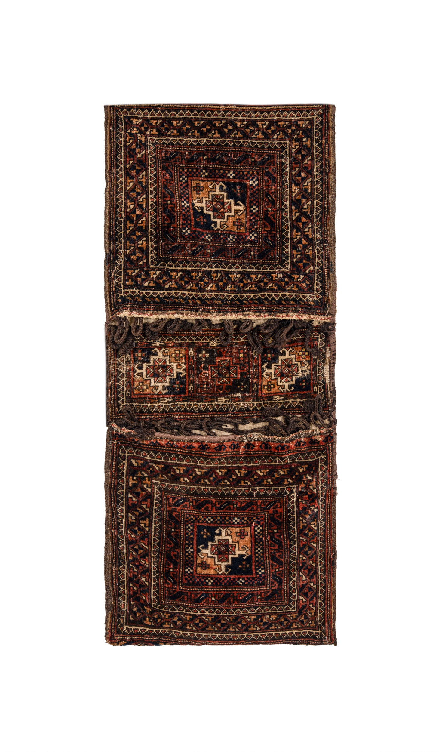 Antique Turkmen Saddle Bag 3'3" x 1'5"