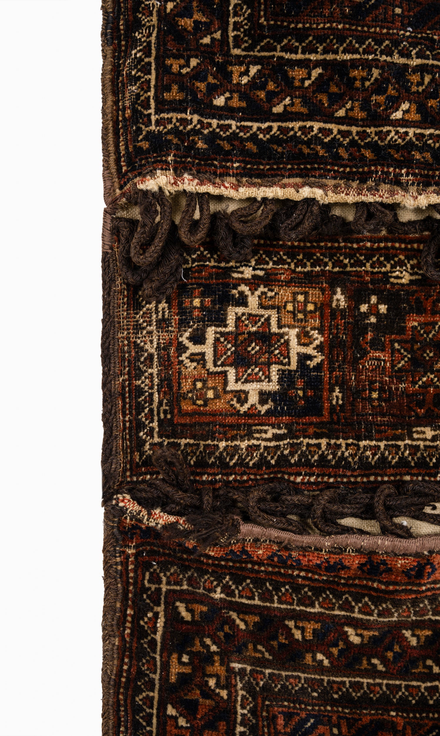 Antique Turkmen Saddle Bag 3'3" x 1'5"