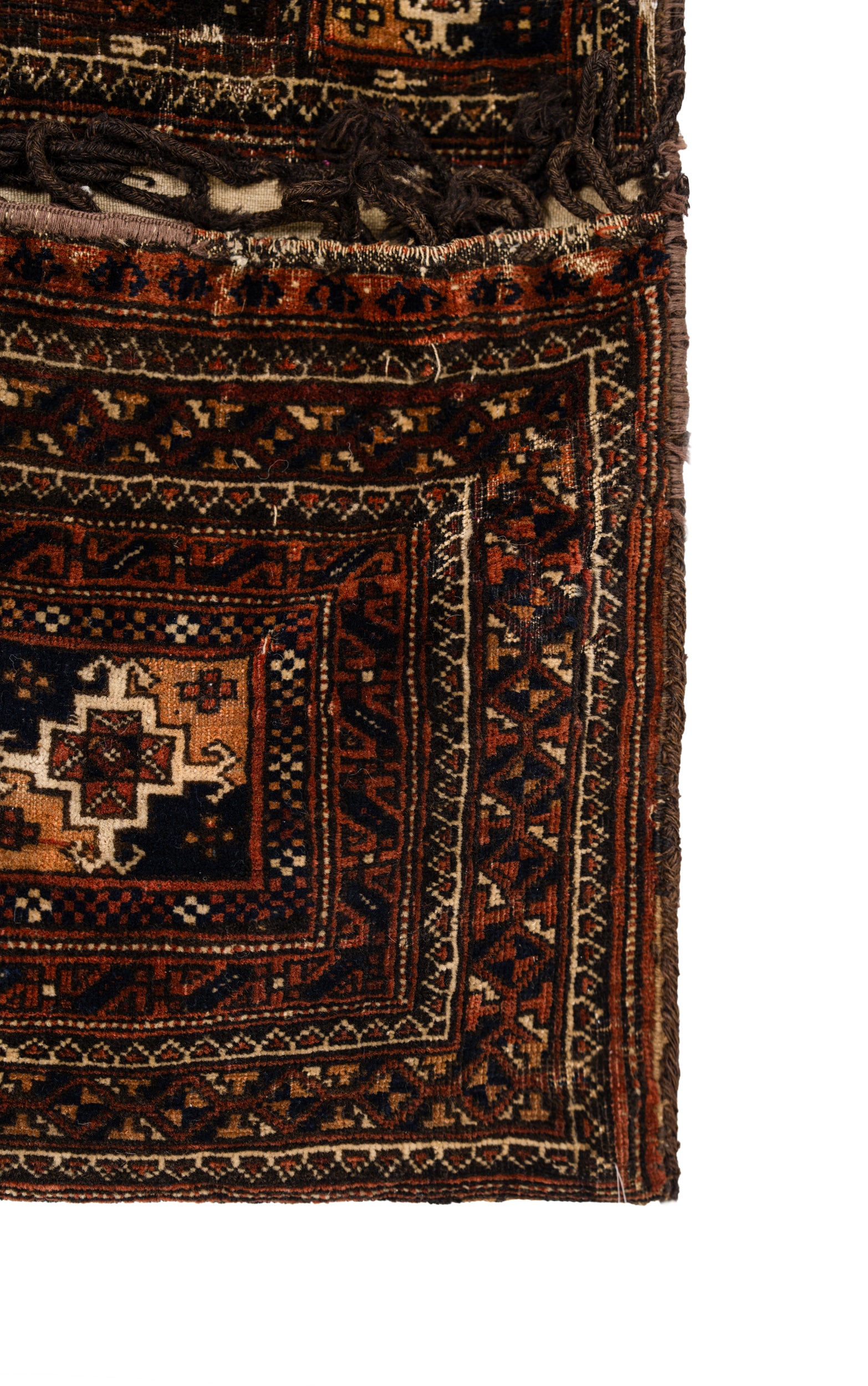 Antique Turkmen Saddle Bag 3'3" x 1'5"