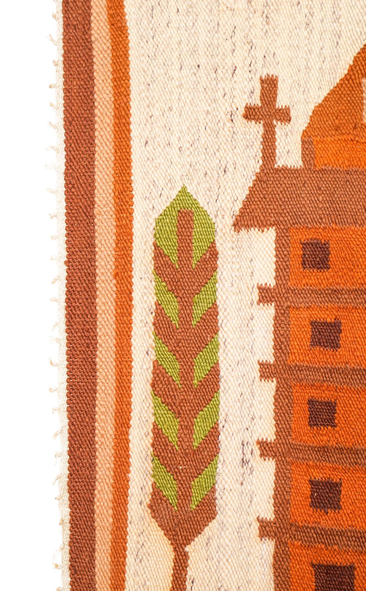 Vintage Polish Tapestry 5'4" x 2'7"