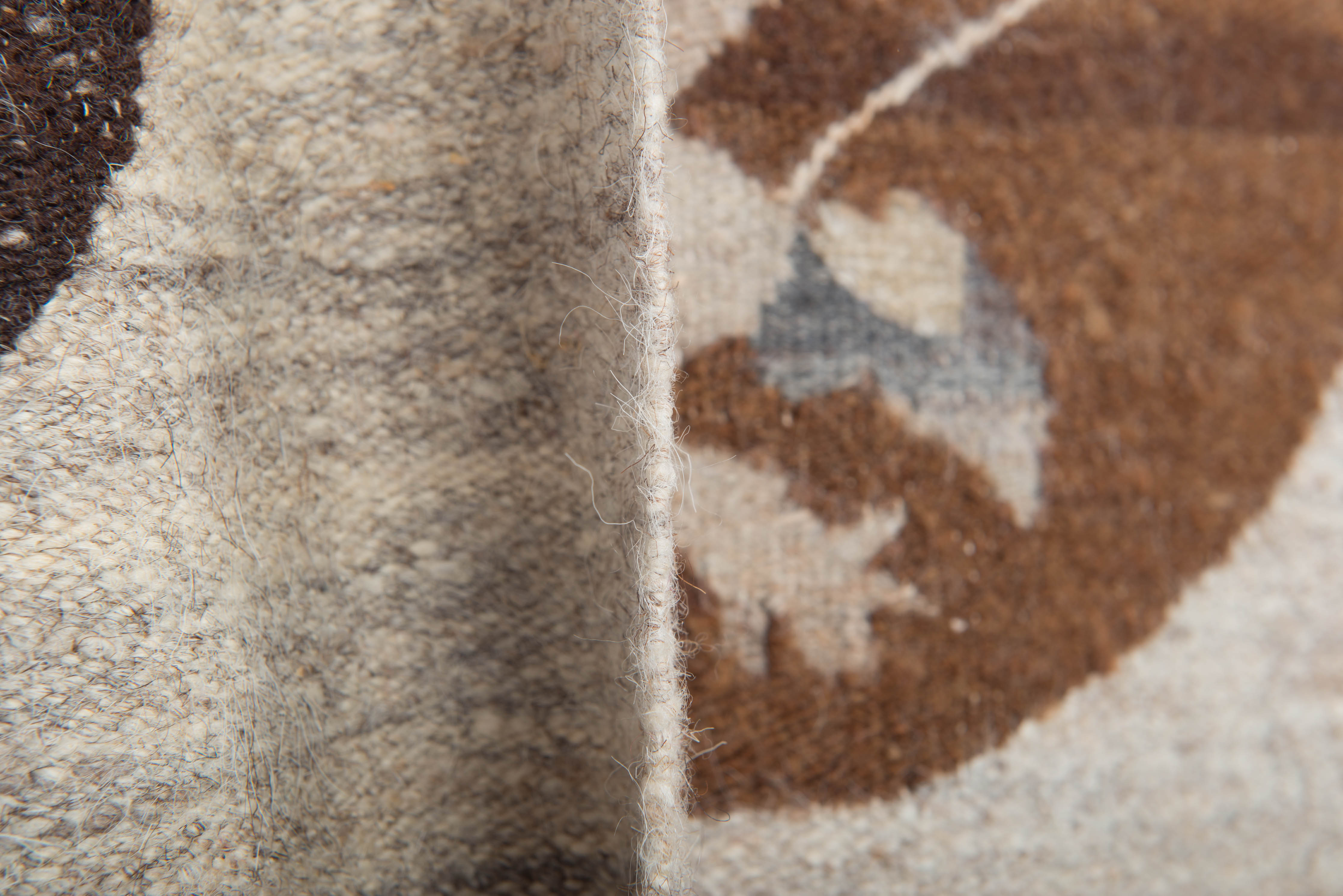Vintage Scandinavian Tapestry kilim 6'4" x 2'