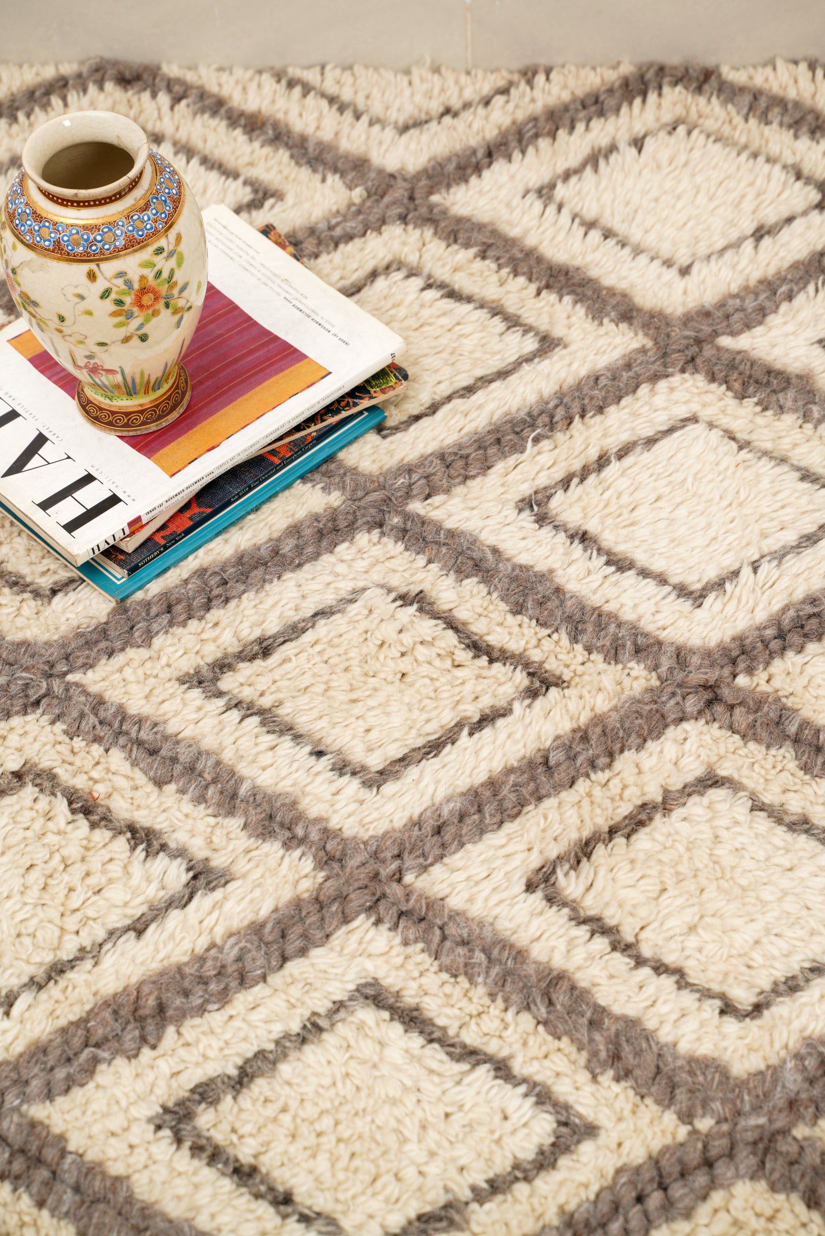 Modern Moroccan Rug 5'8" x 4'2"