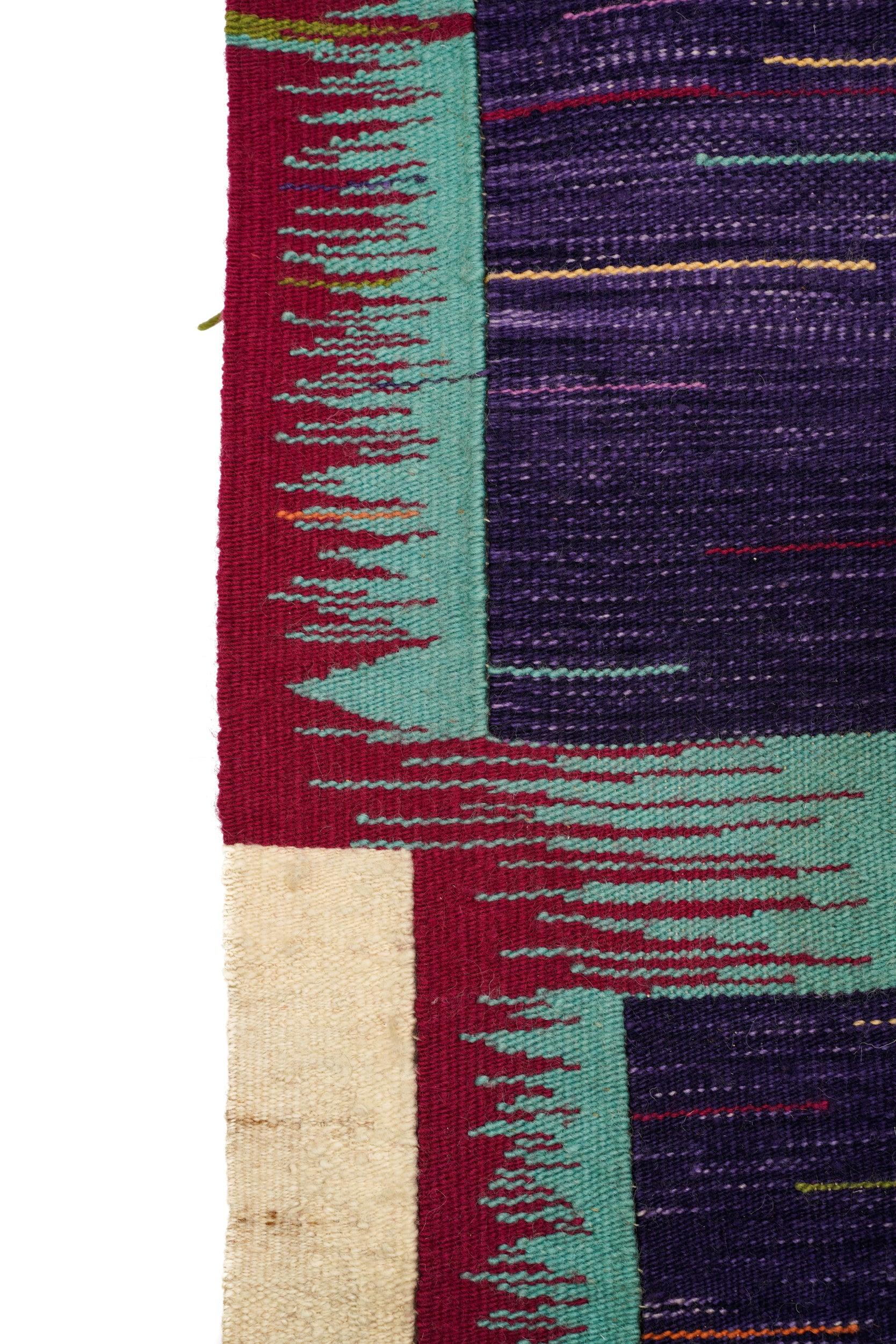 Vintage Scandinavian Kilim 4'1" x 3'3"