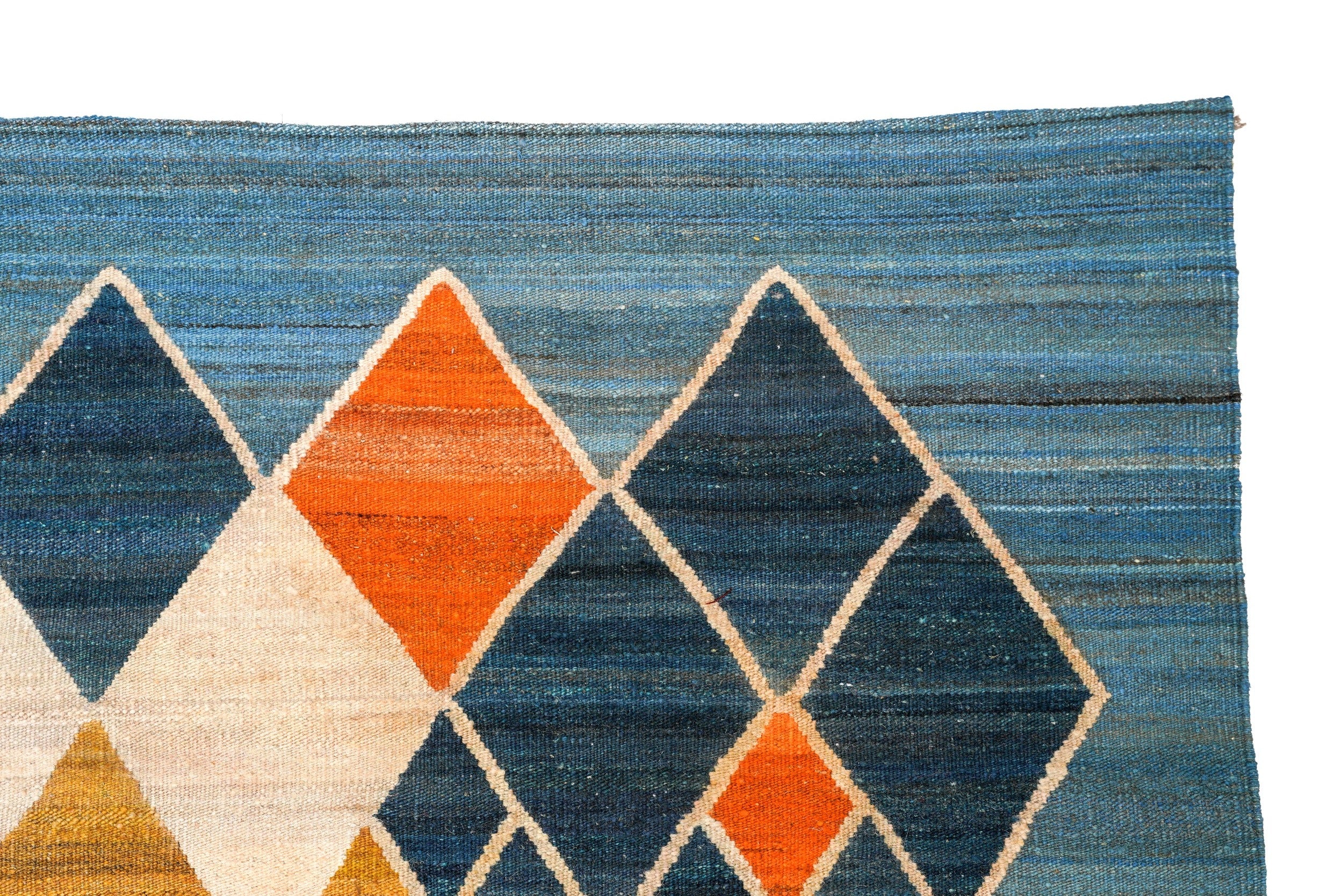 Modern Argyle Kilim 9'6"x 6'8"