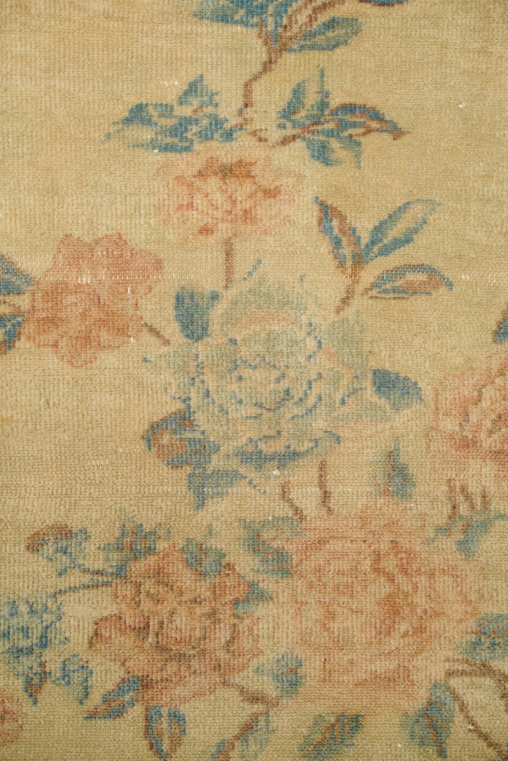 Vintage Pakistani Floral Rug 5' x 3'