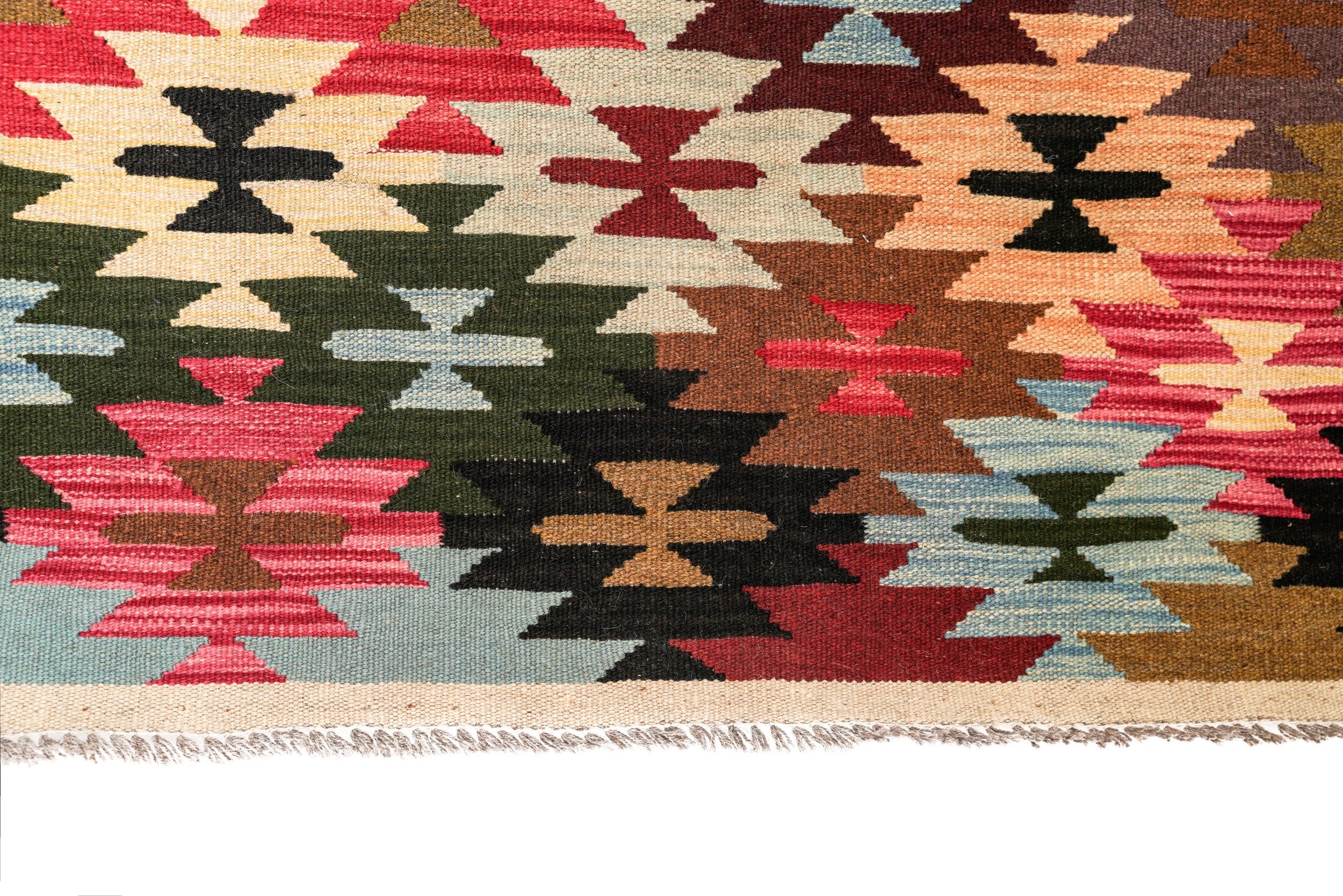 Modern Pakistani Kilim 9'9" x 6'4"