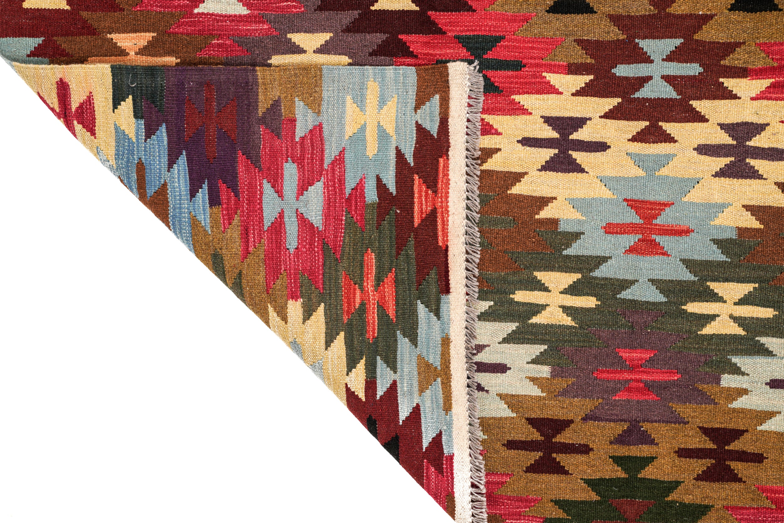 Modern Pakistani Kilim 9'9" x 6'4"