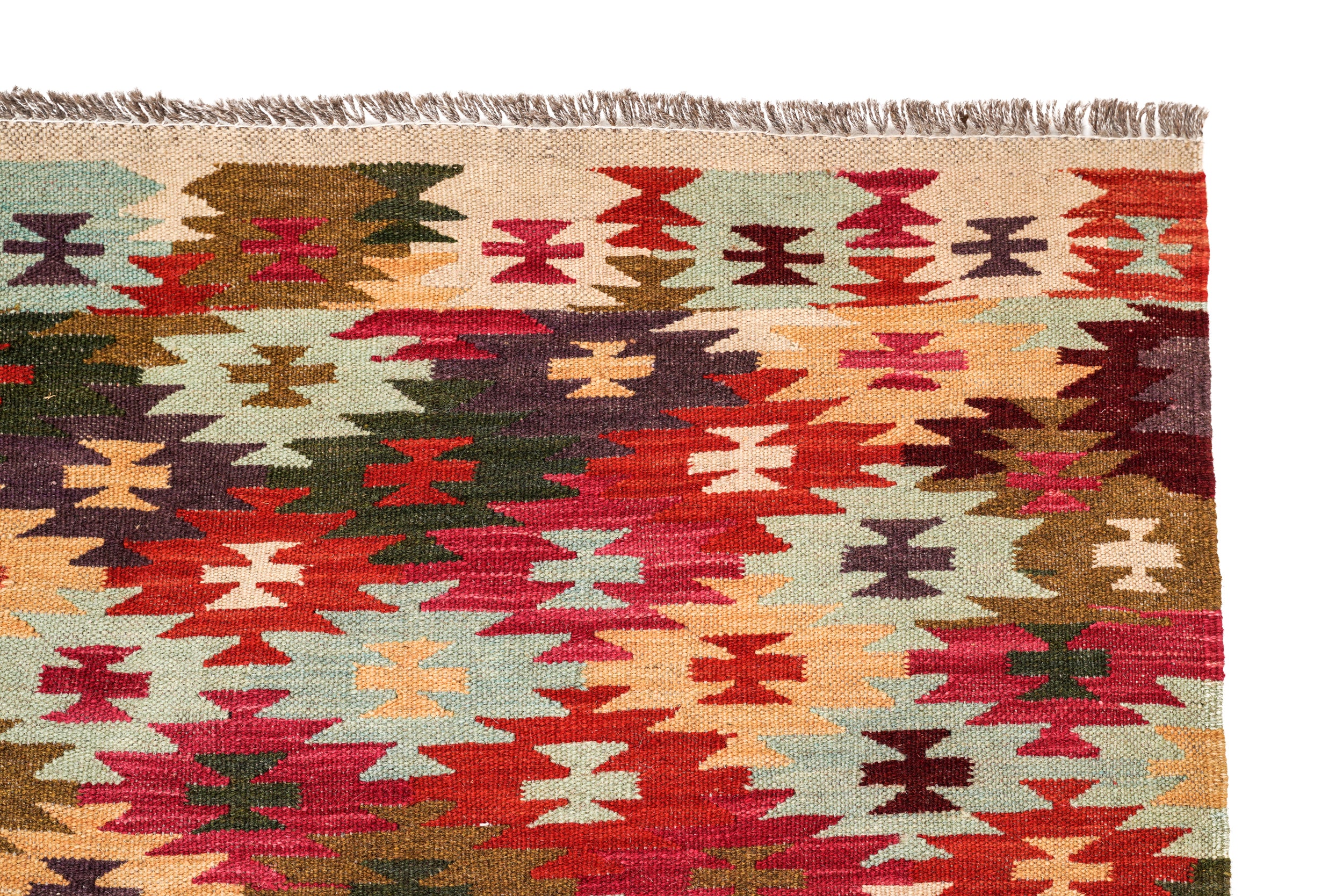 Modern Pakistani Kilim 9'9" x 6'4"