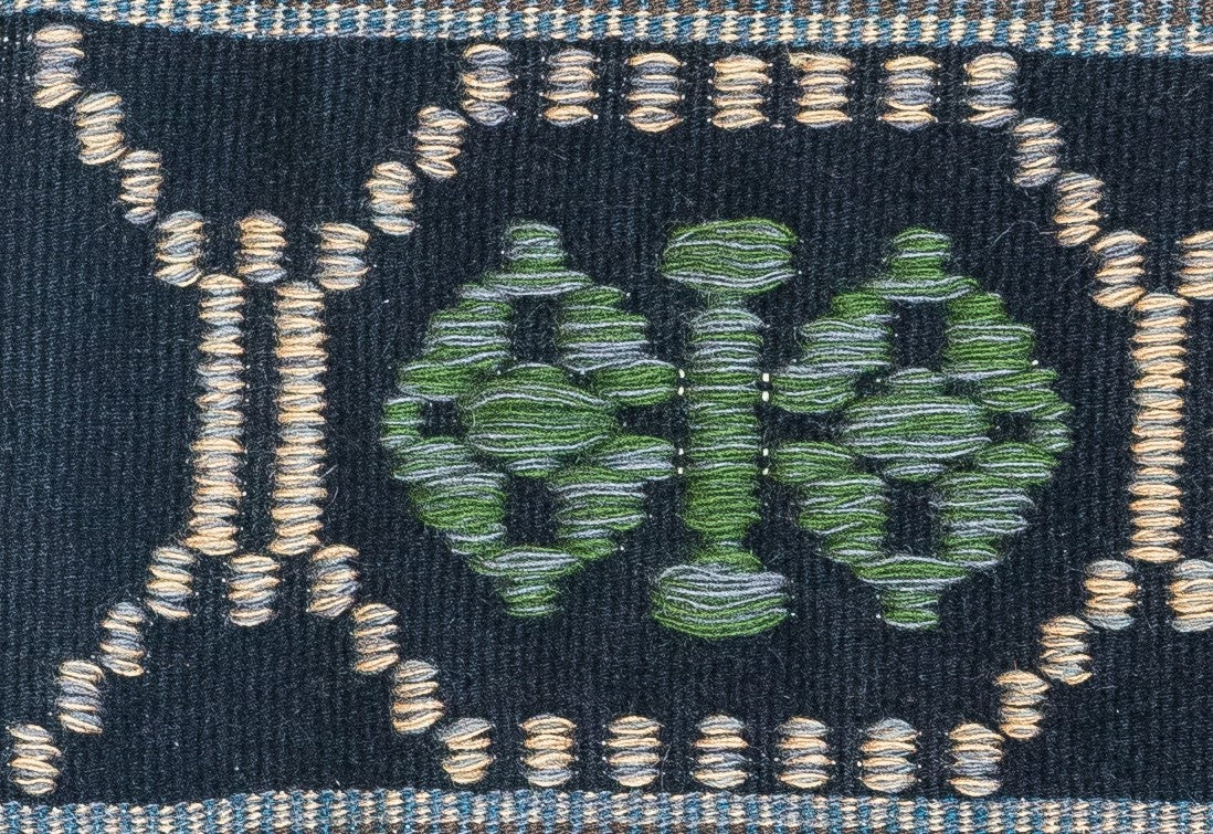 Antique Scandinavian Textile 6'7" x 2'7"