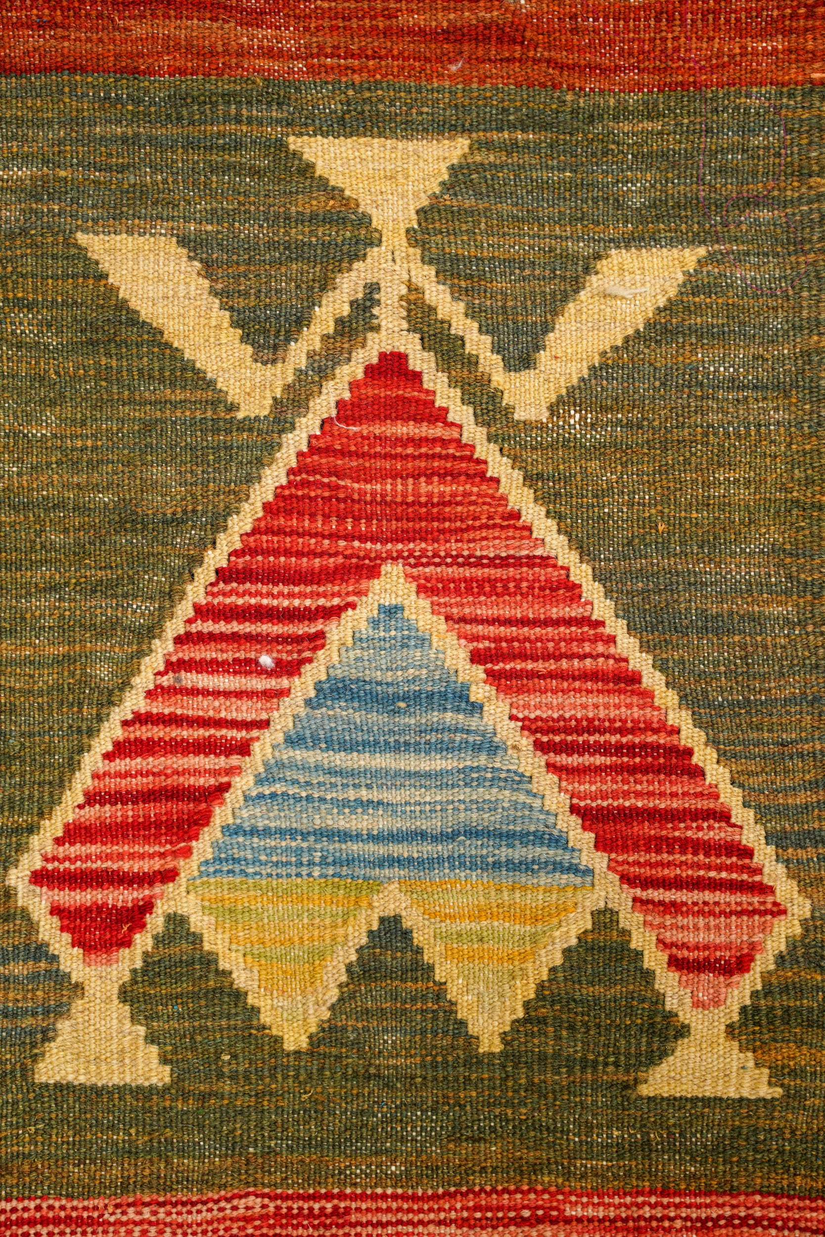 Modern Afghan Kilim 6' x 3'3"