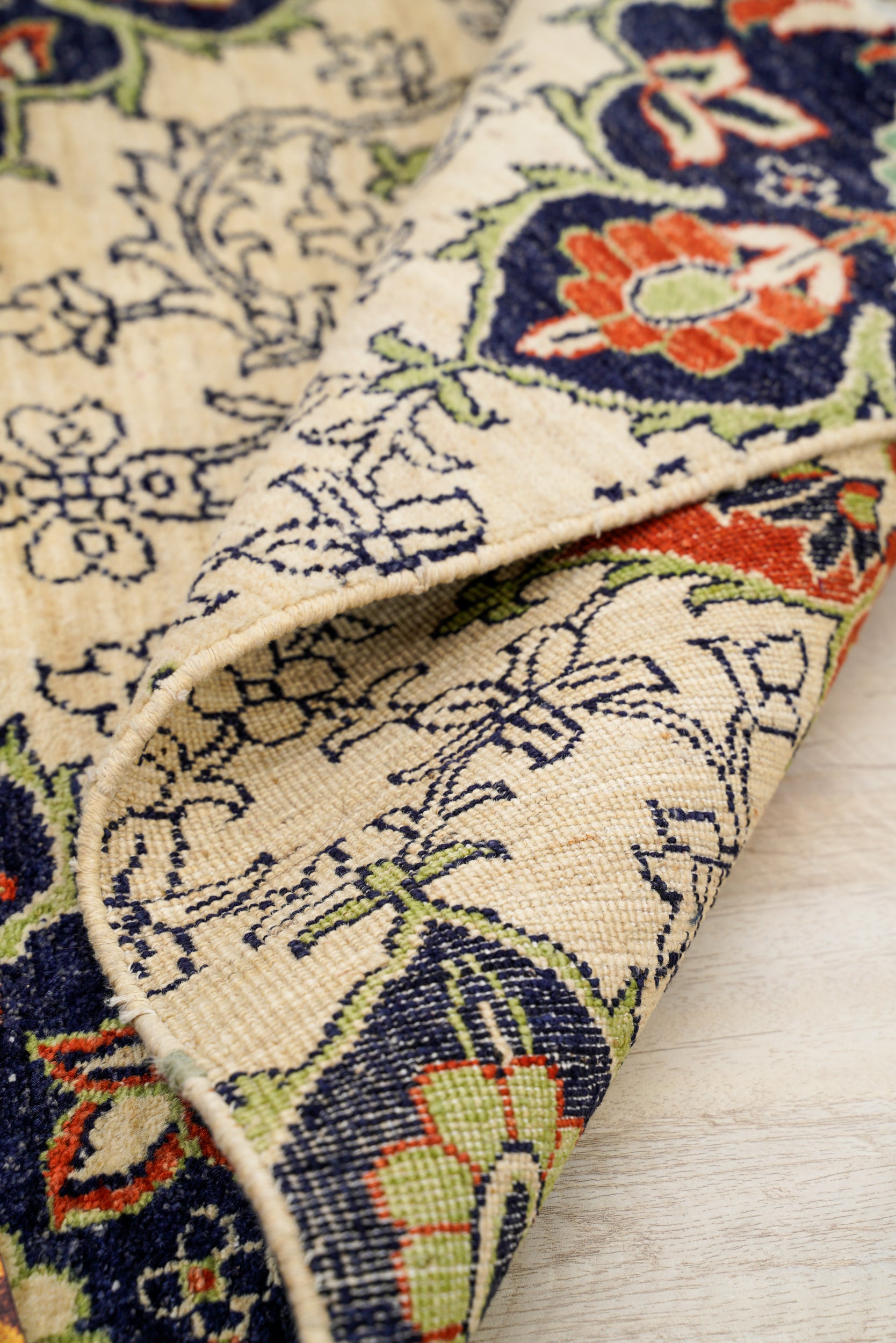 Modern Afghan Rug 4'2" x 3'1"