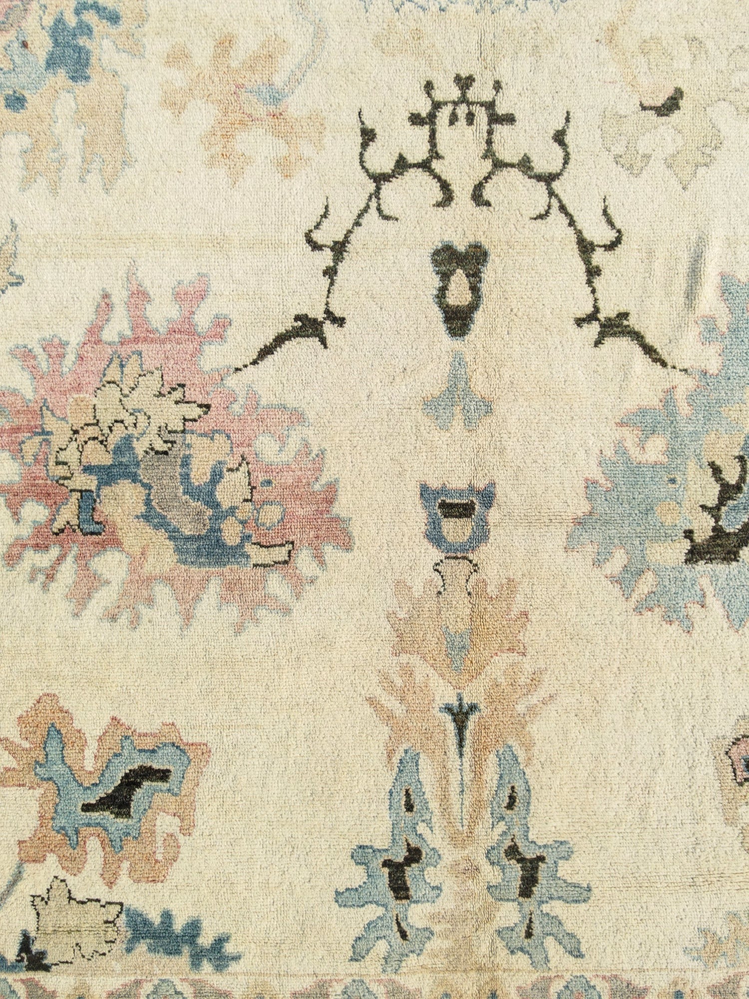 Modern Oushak Rug 14'9" x 9'8"