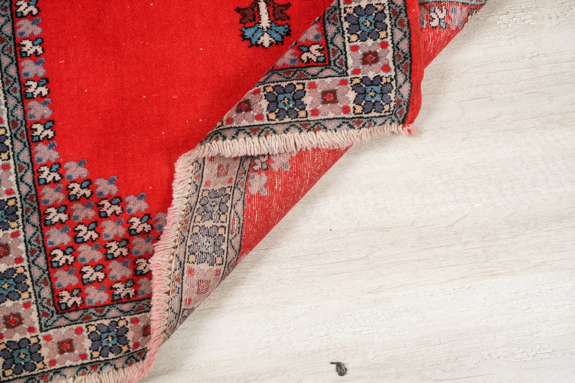 Vintage Tunisian Tribal Rug 4' x 2'7"