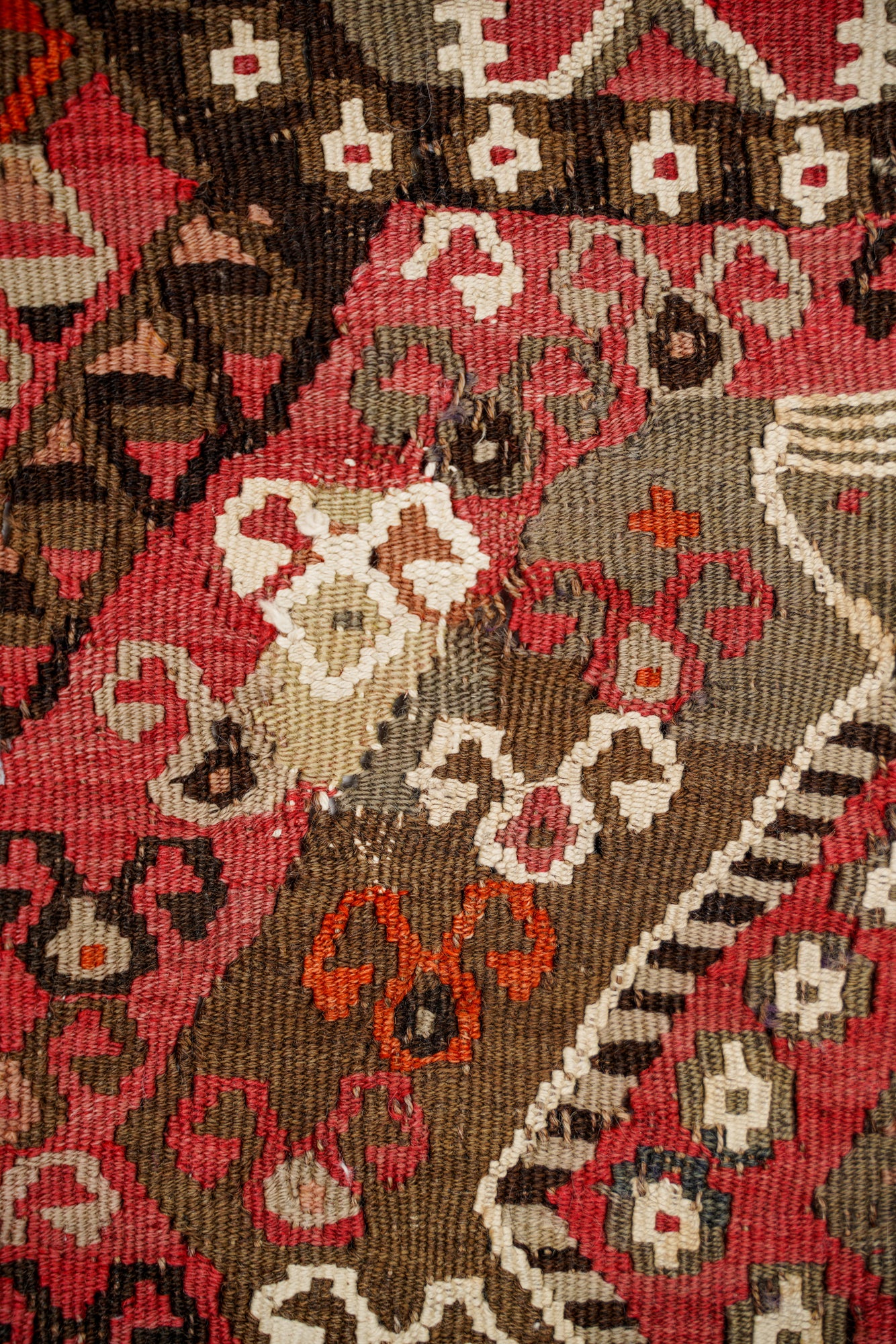Antique Armenian kilim 2'2" x 2'1"