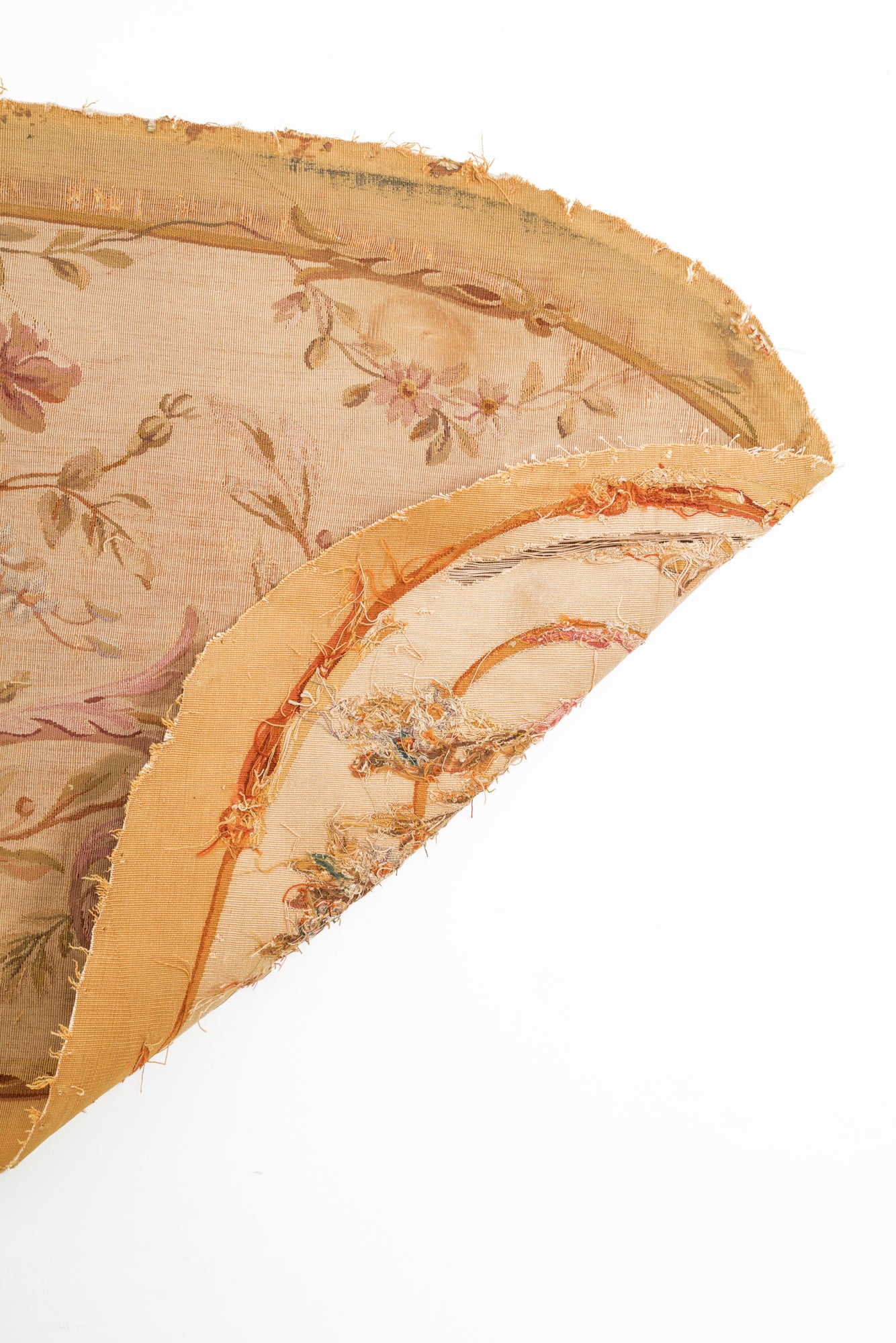 Antique French Aubusson Tapestry 4' x 2'