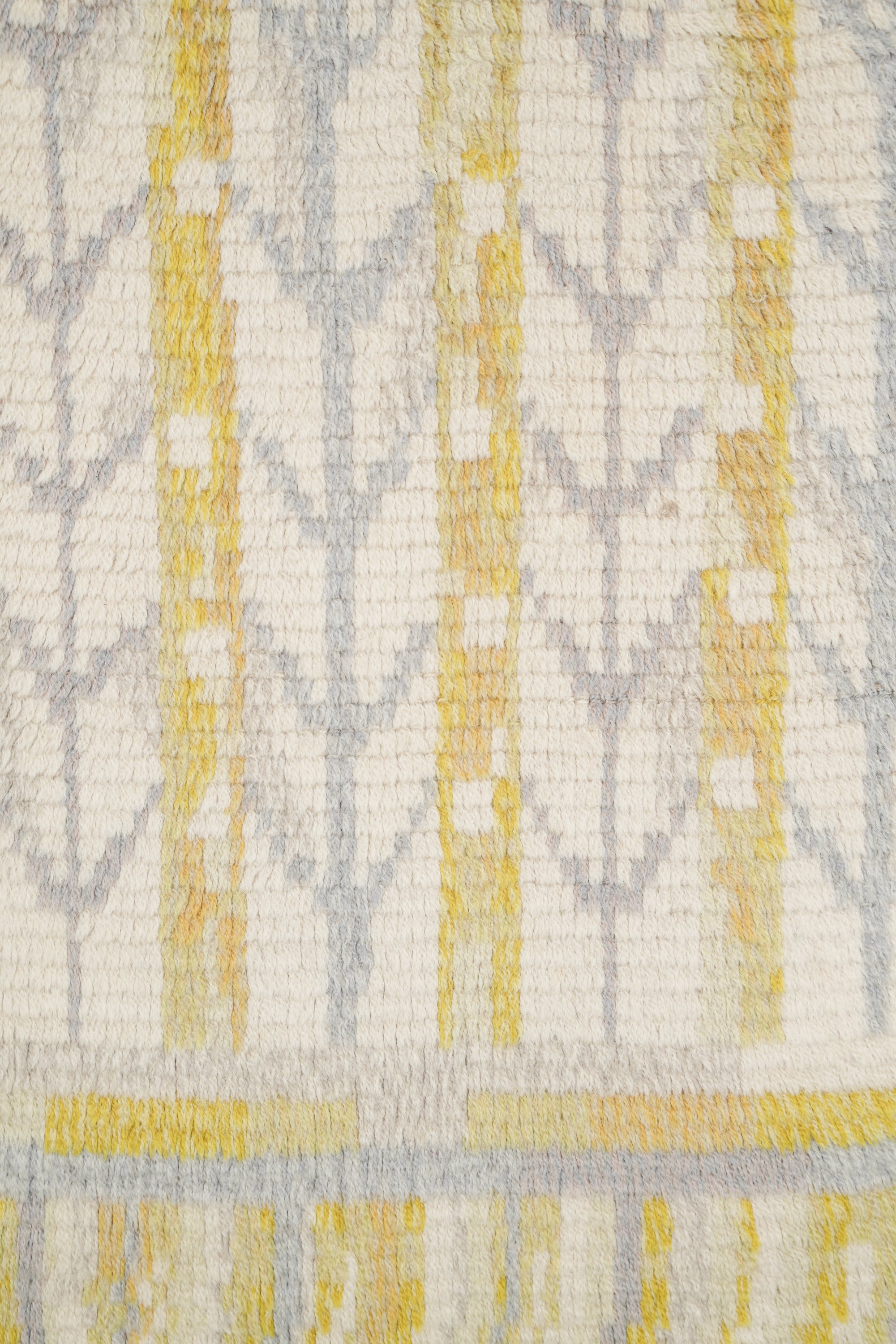 Vintage Scandinavian Rya Rug 3'9"x 2'2"