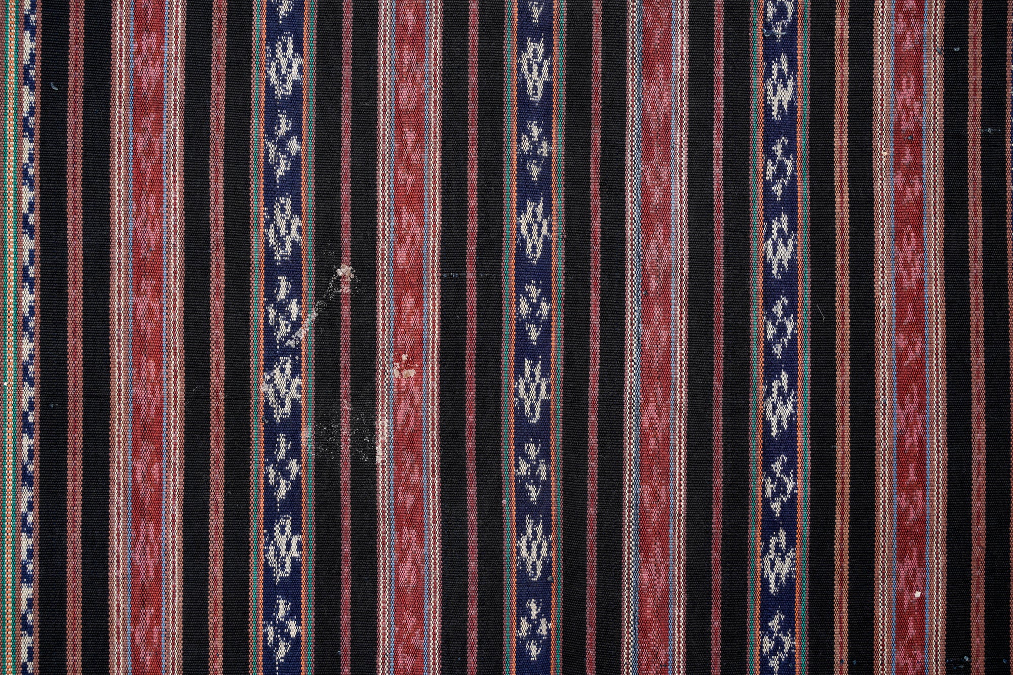 Vintage Indonesian Ikat Textile 7'6" x 6'1"