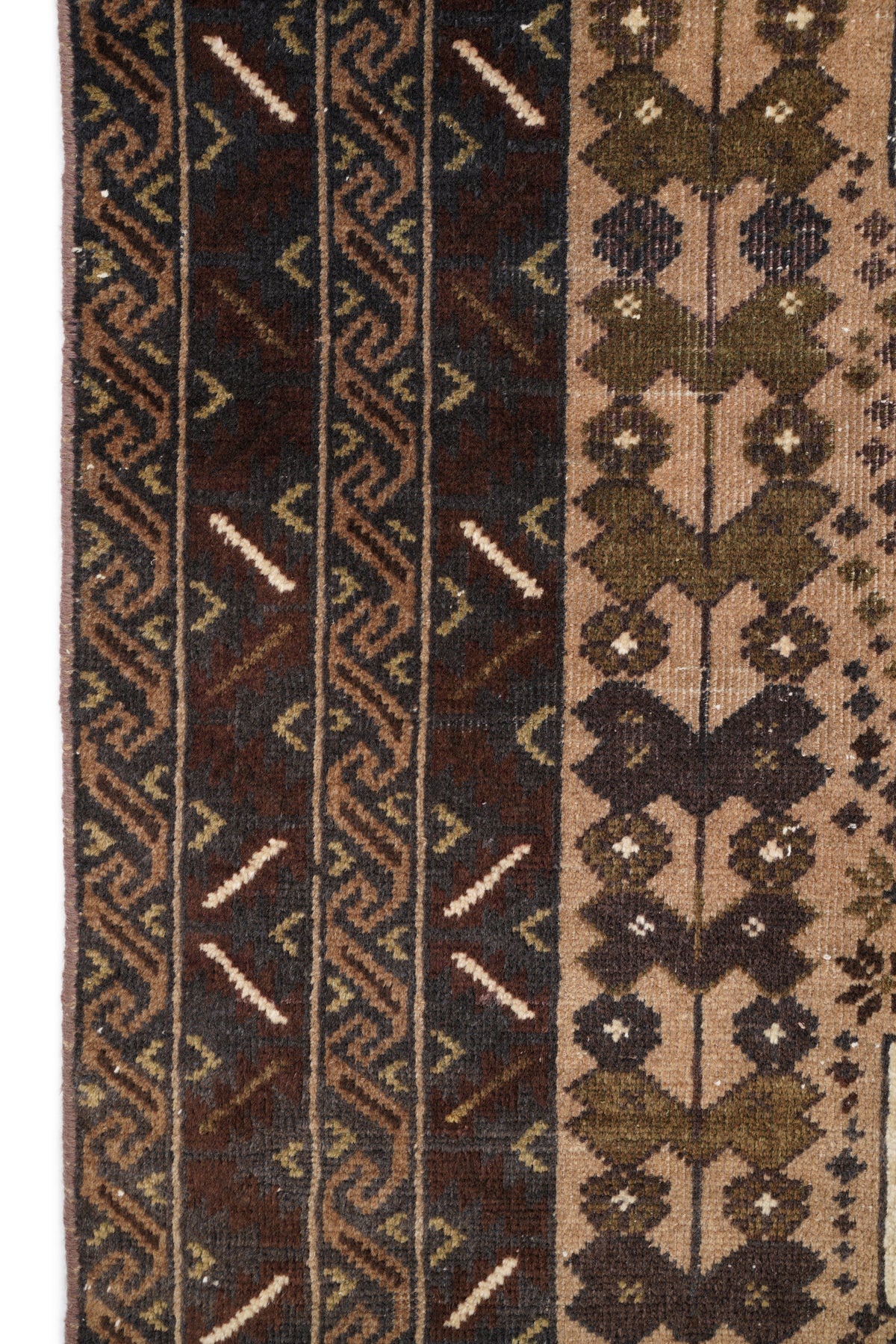 Vintage Baloch Tribal Rug 5'10" x 3'8"