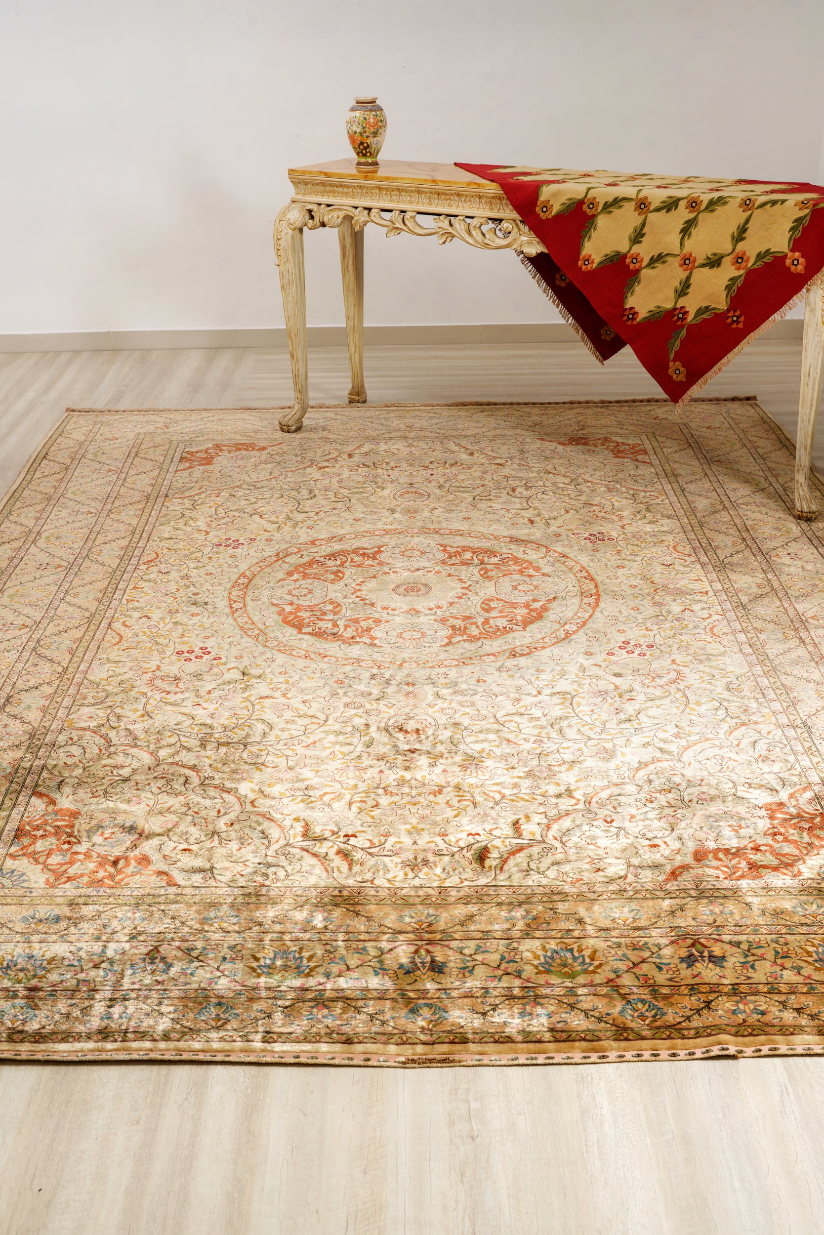 Turkish Silk Hereke Rug 11'6" x 8'8"