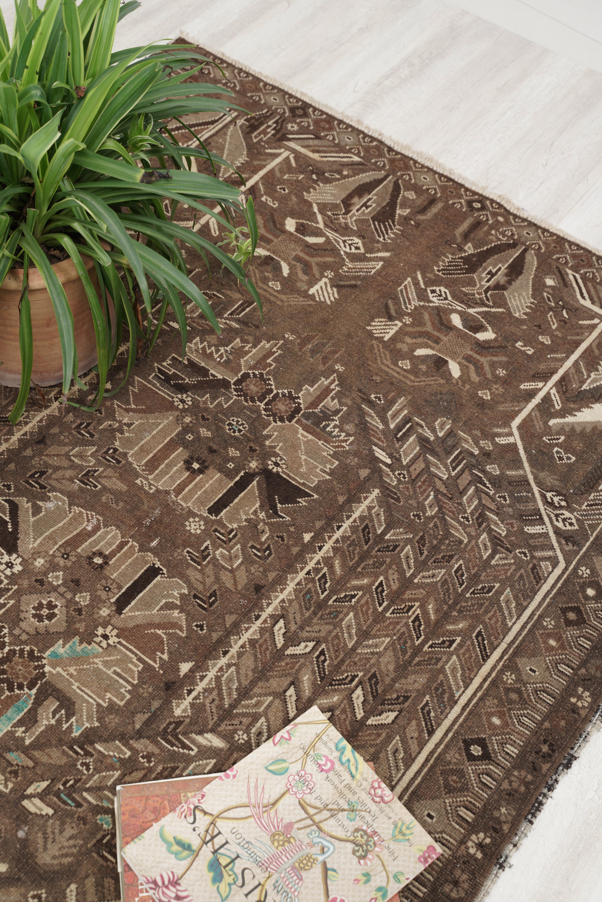 Vintage Baloch Rug 5'7" x 4'