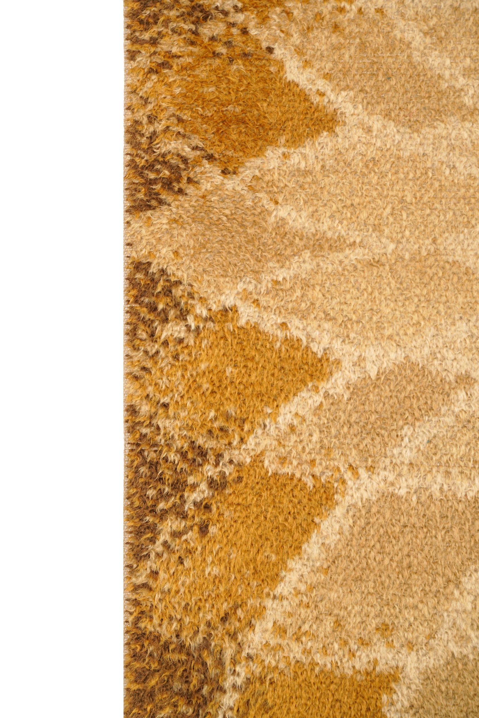 Vintage Scandinavian Rya Rug 5'10" x 4'