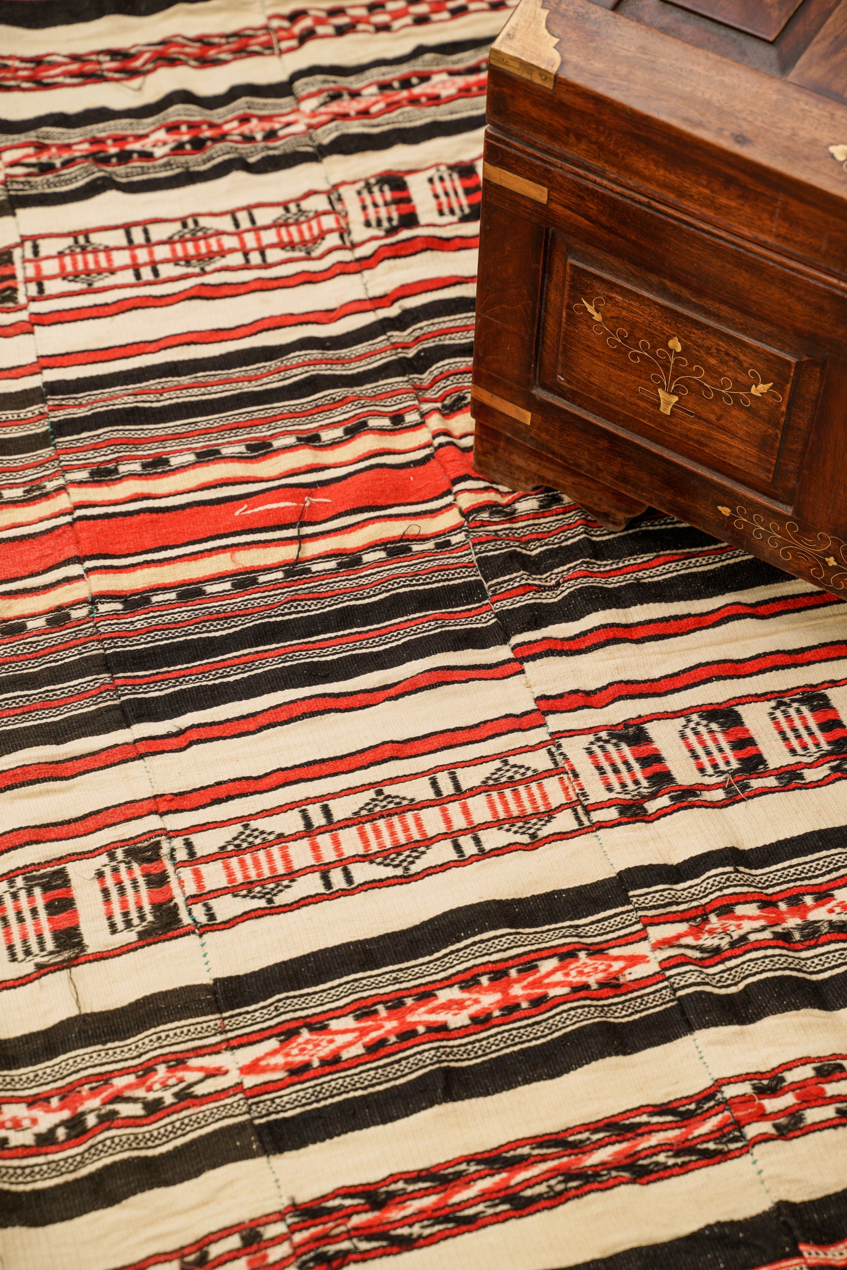 Antique African Fulani Dori Textile 9'10" x 5'4"