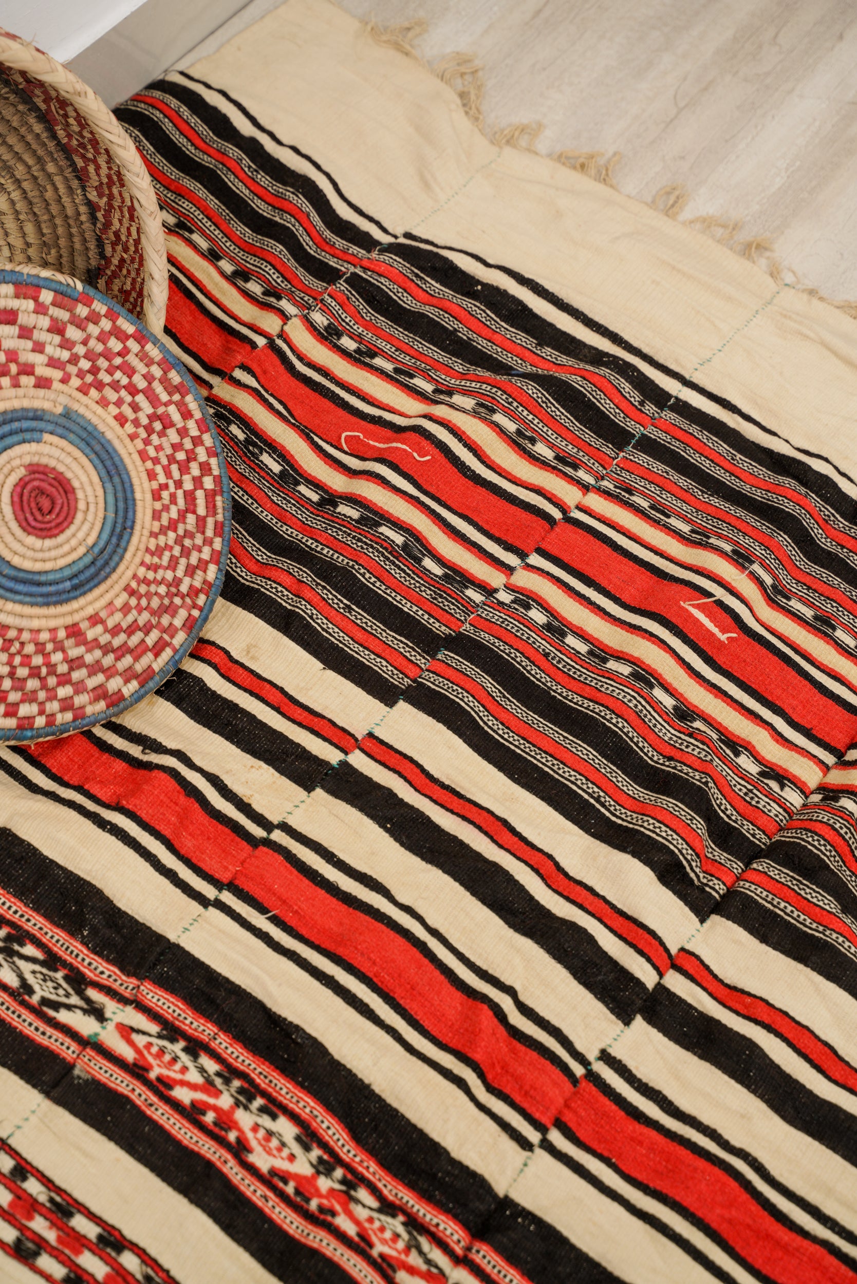 Antique African Fulani Dori Textile 9'10" x 5'4"
