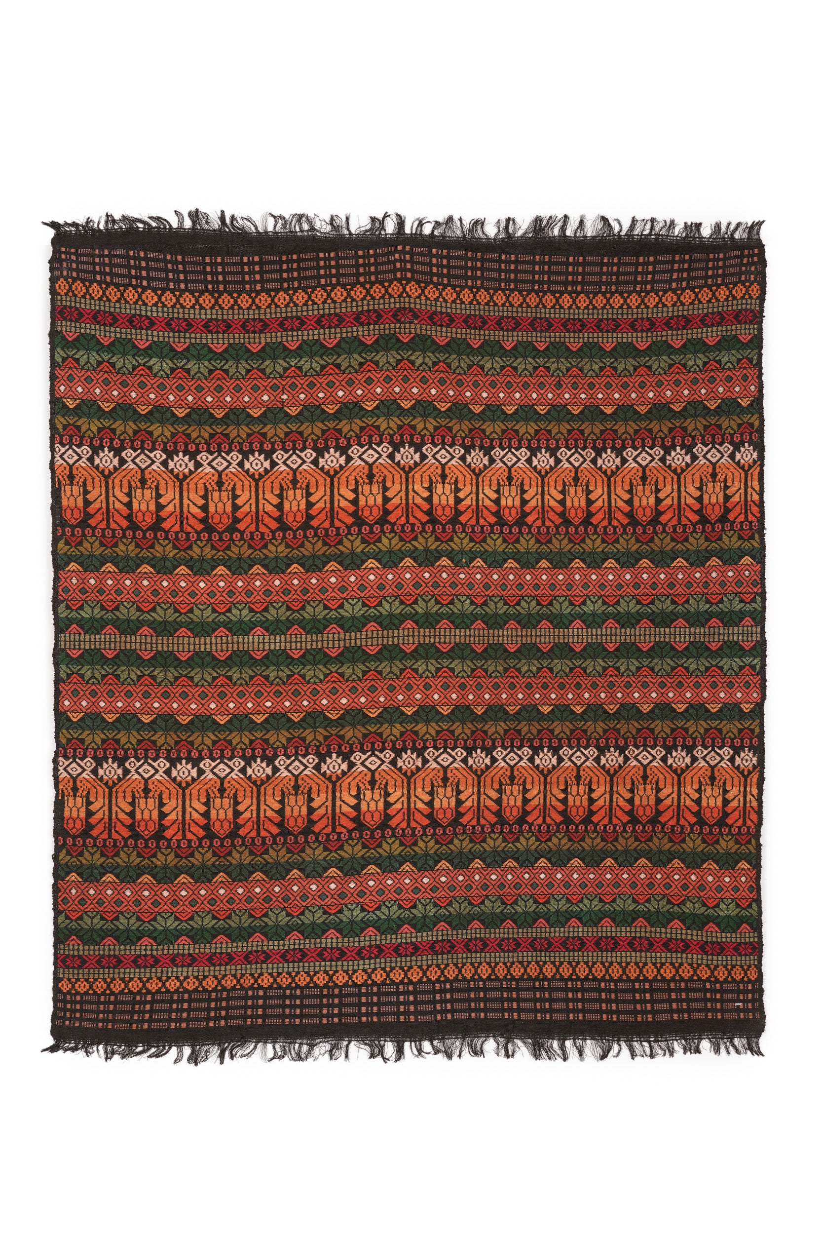 Vintage South American Textile 3'1" x 2'8"