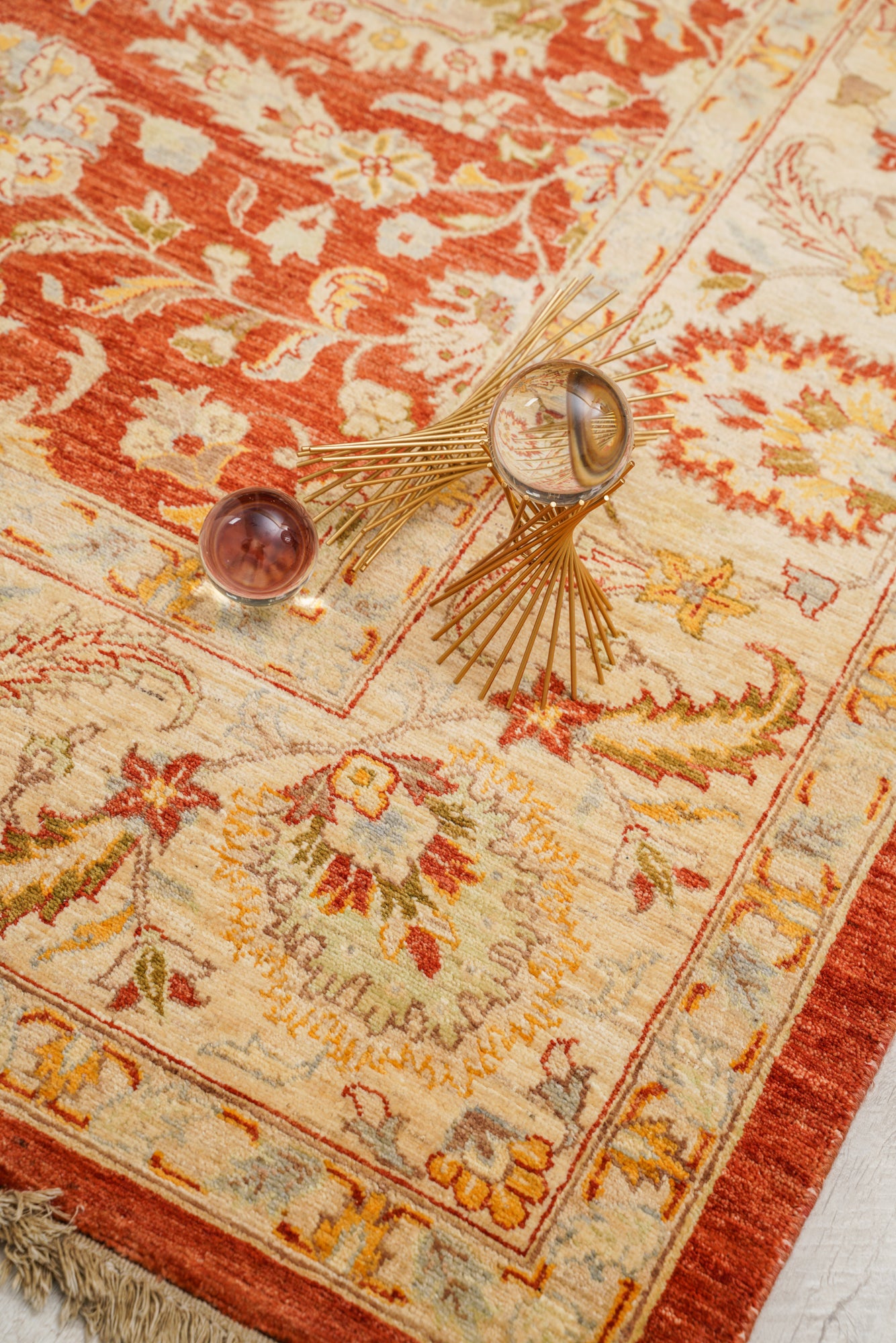 Modern Mahal Rug 11'10" x 9'1"