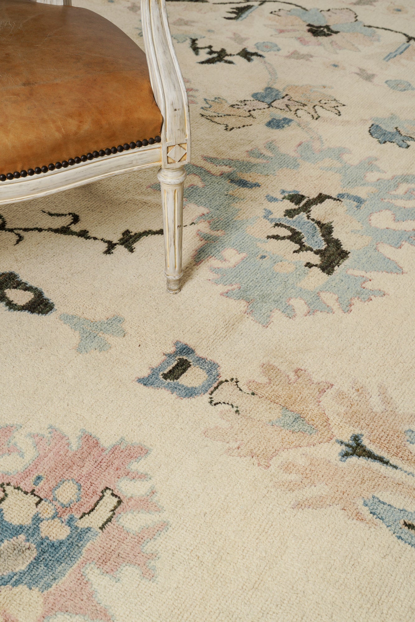 Modern Oushak Rug 14'9" x 9'8"