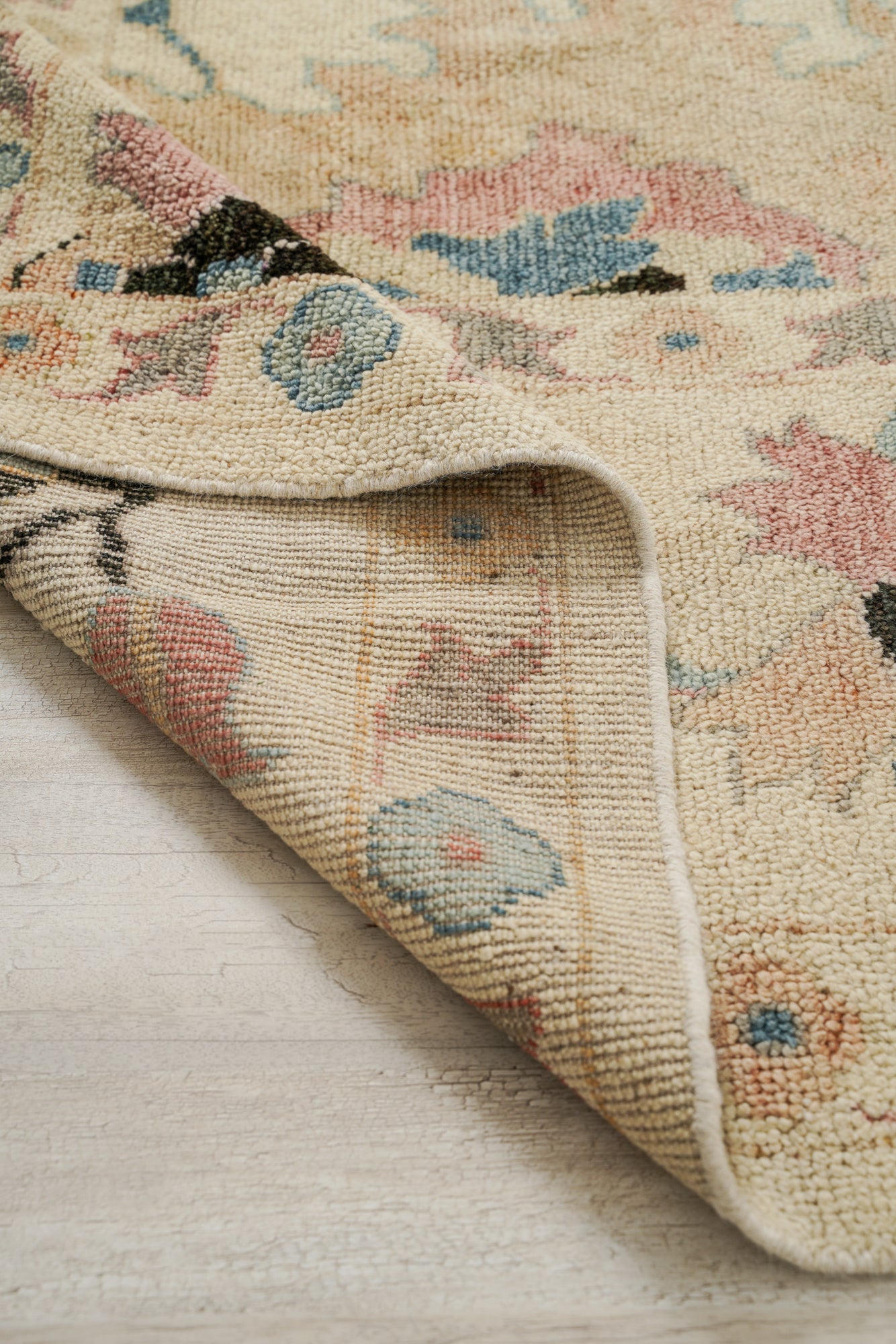 Modern Oushak Rug 14'9" x 9'8"