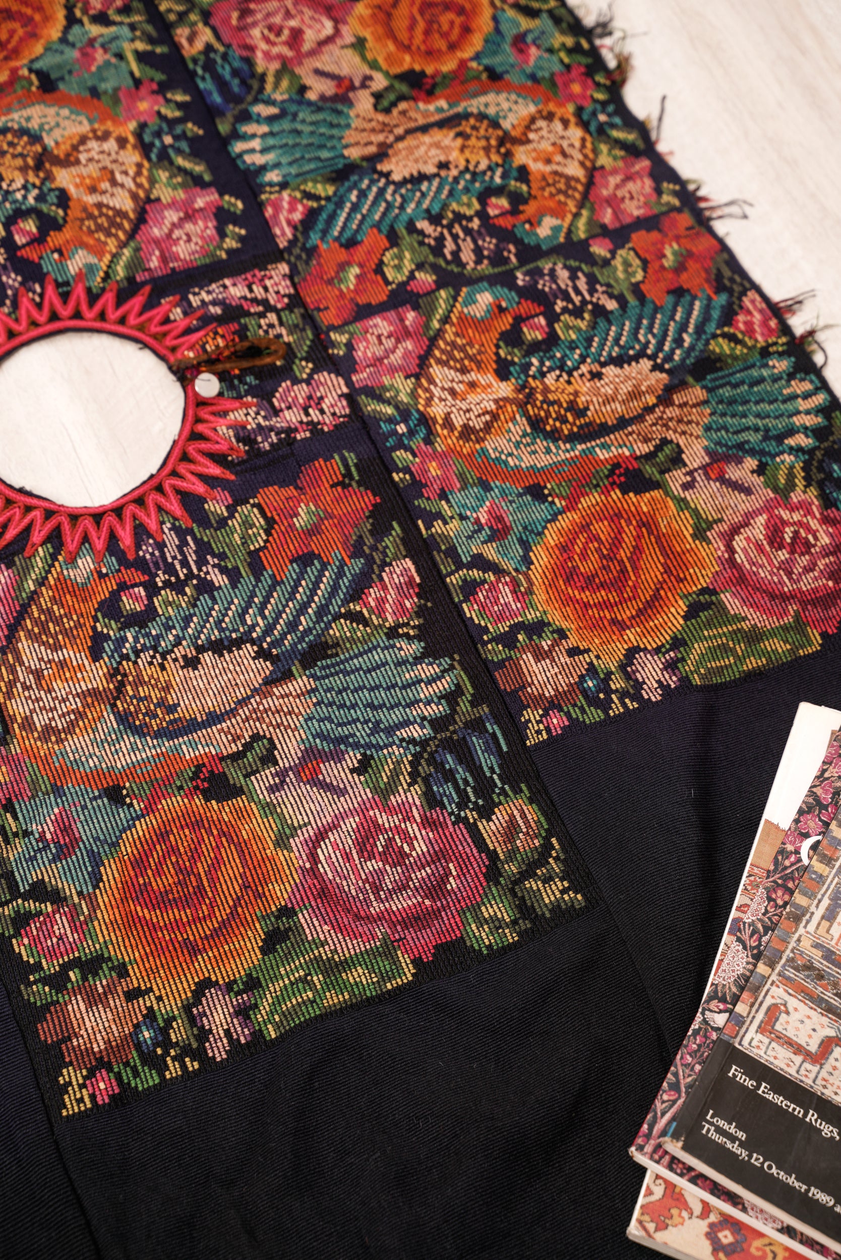 Vintage Guatemalan Huipil Textile 4'3" x 2'8"