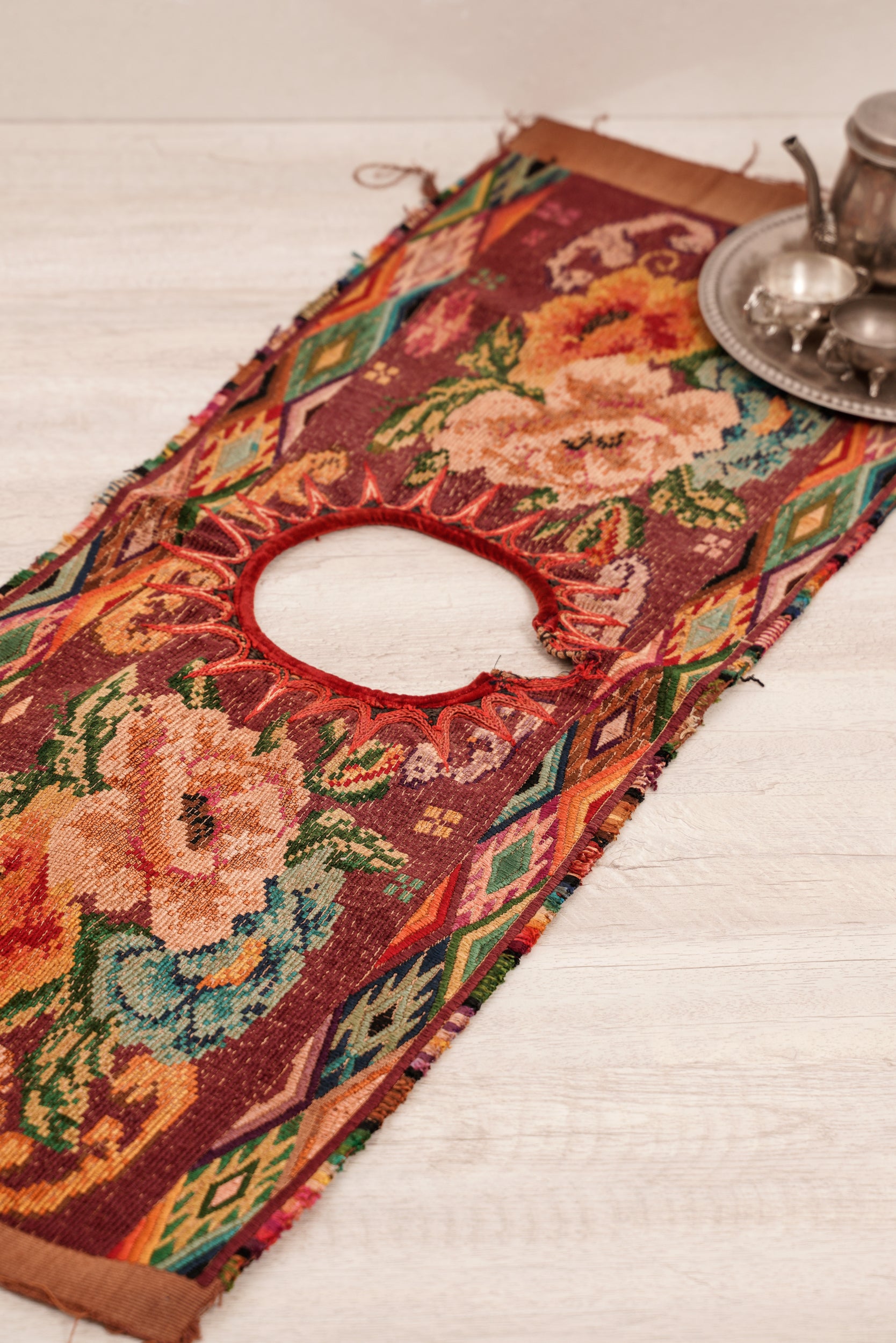 Vintage Guatemalan Huipil Textile 3' x 1'1"