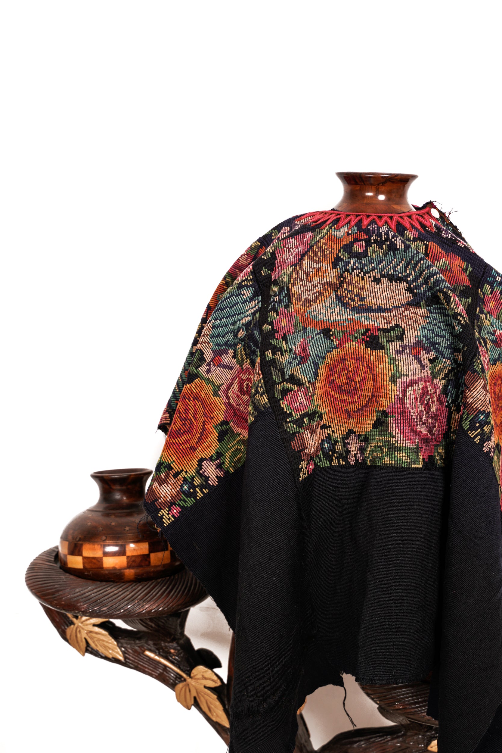 Vintage Guatemalan Huipil Textile 4'3" x 2'8"