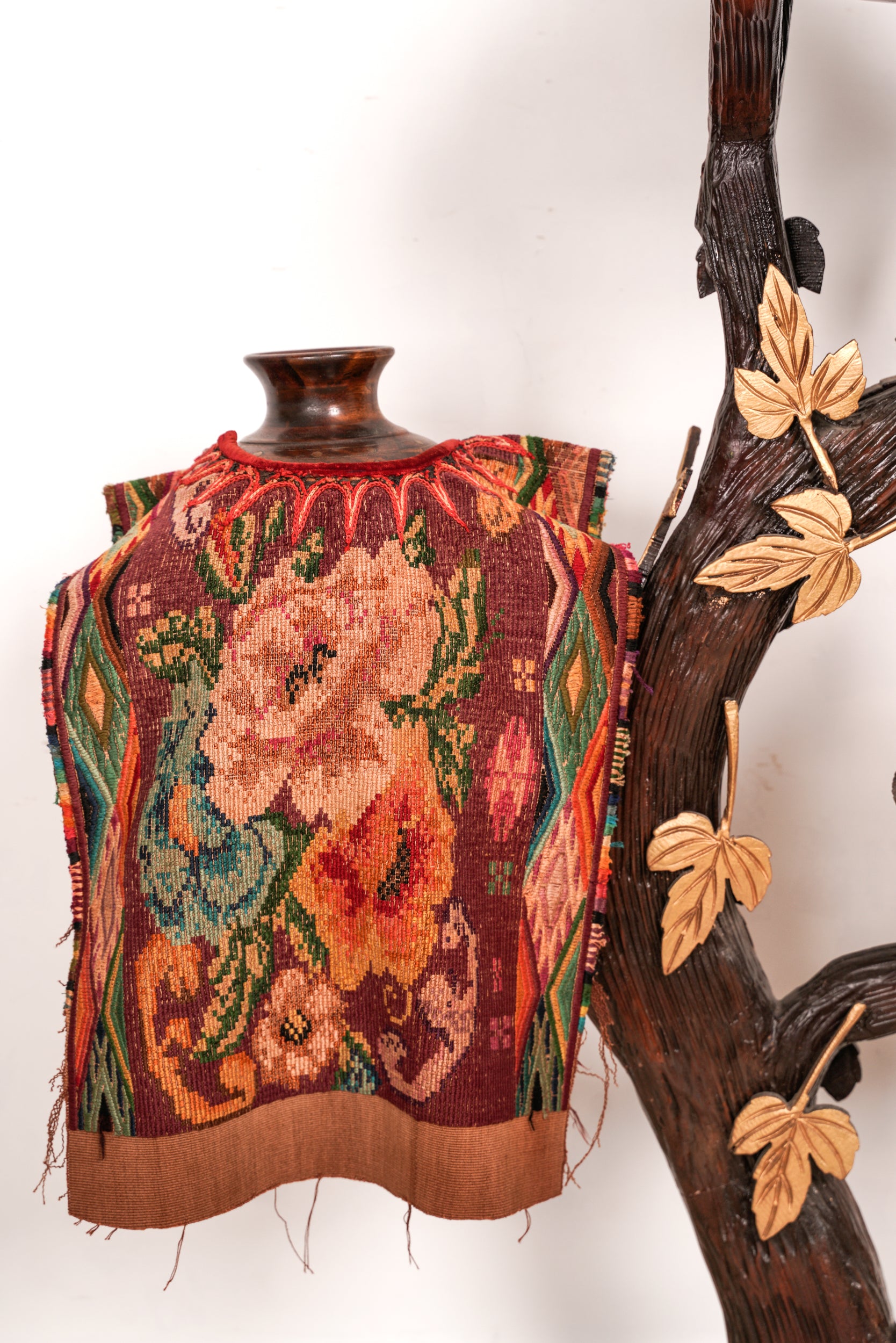 Vintage Guatemalan Huipil Textile 3' x 1'1"